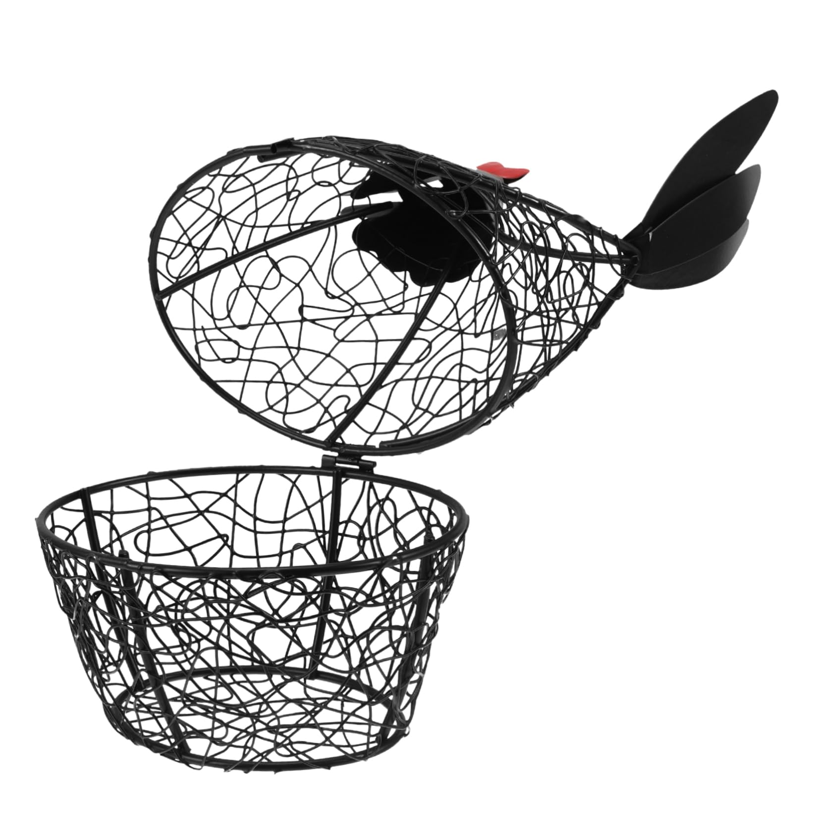 Panier à œufs métallique pour ne plus casser vos œufs et décorer votre cuisine rustique
