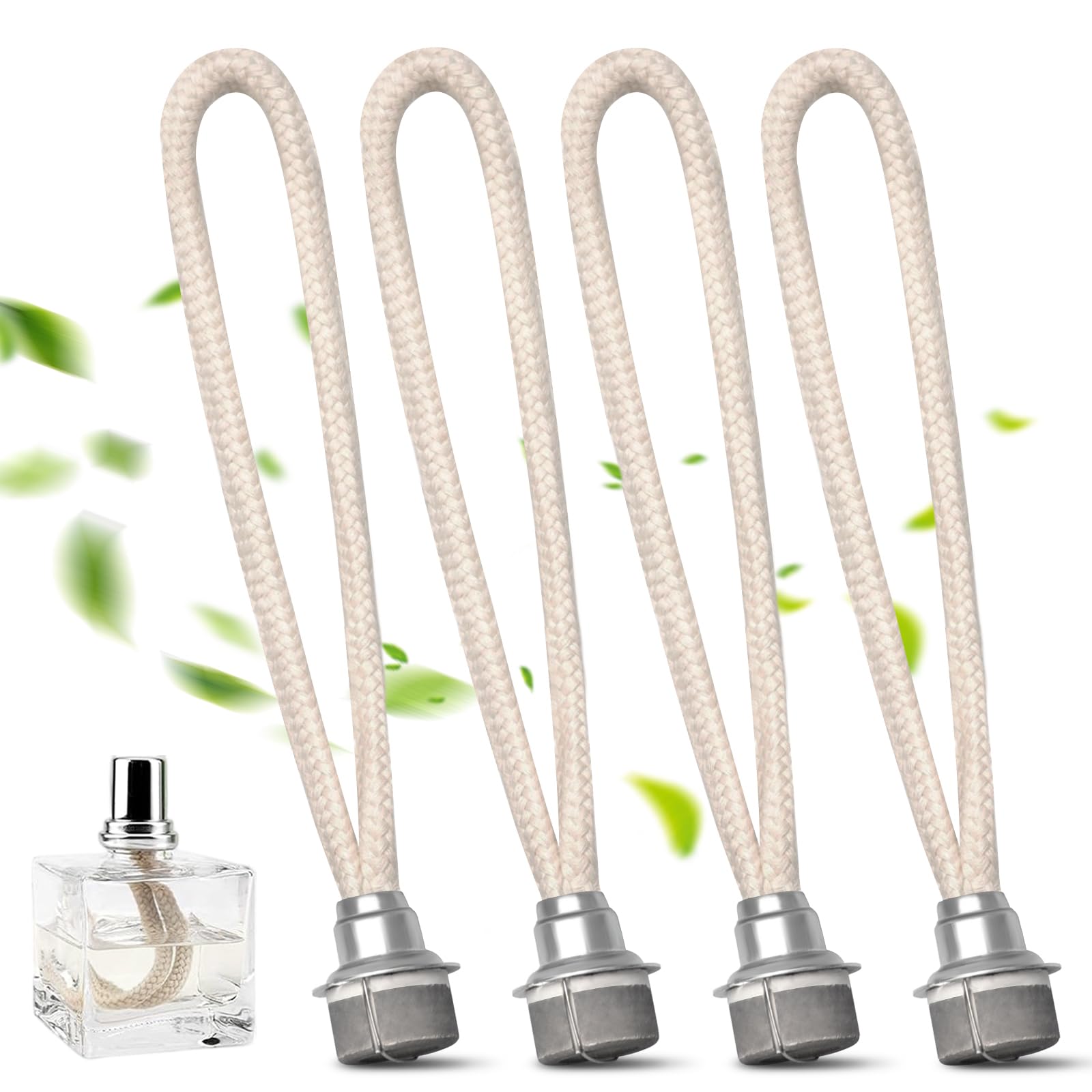 4er Set Duftlampe Docht Ersatzdocht für Lampe Berger und alle katalytischen Duftlampen mit katalytischem Brenner zur Verbesserung der Raumluft und Aromatherapie (18mm*4PC)