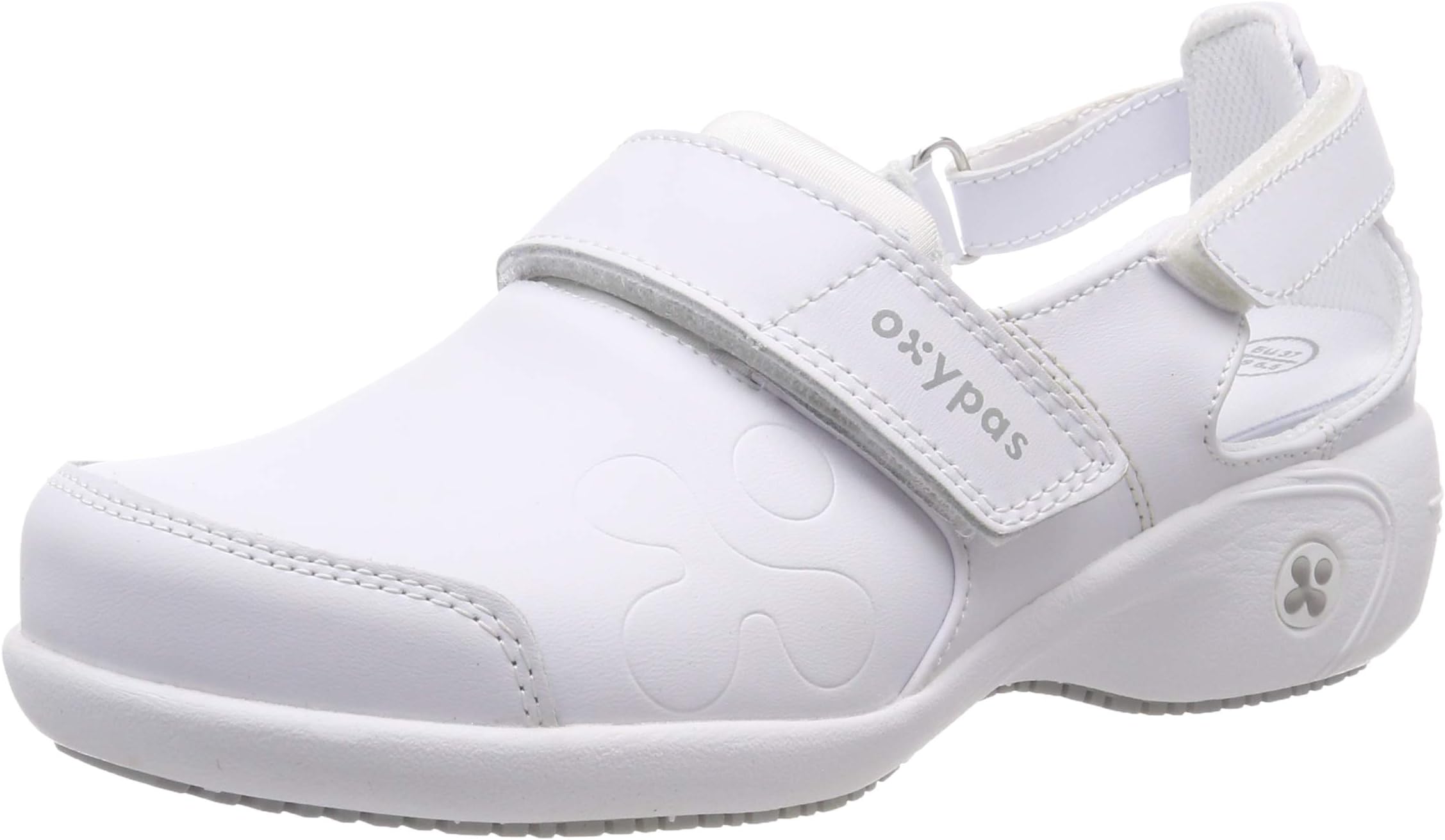 OxypasOxypas Move Up Salma Slip-resistant, Antistatic Nursing Shoes, White, 4 UK (37 EU)