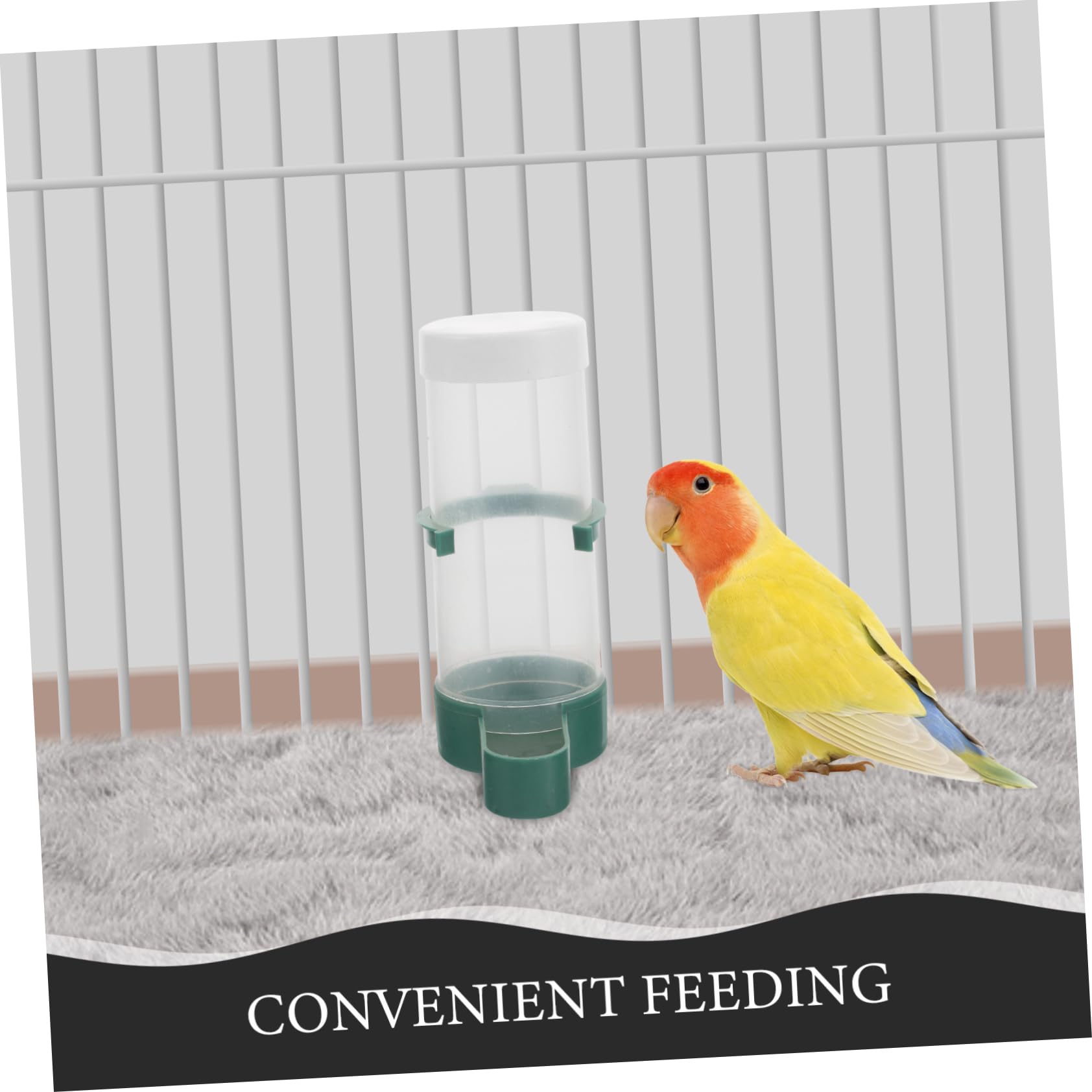 20stücke Automatischer Vogeltrinker Und Futterspender Für Sittiche Kanarienvögel Und Papageien Für Vogelkäfige Einfach Nachzufüllen Und Ausgewogene Ernährung