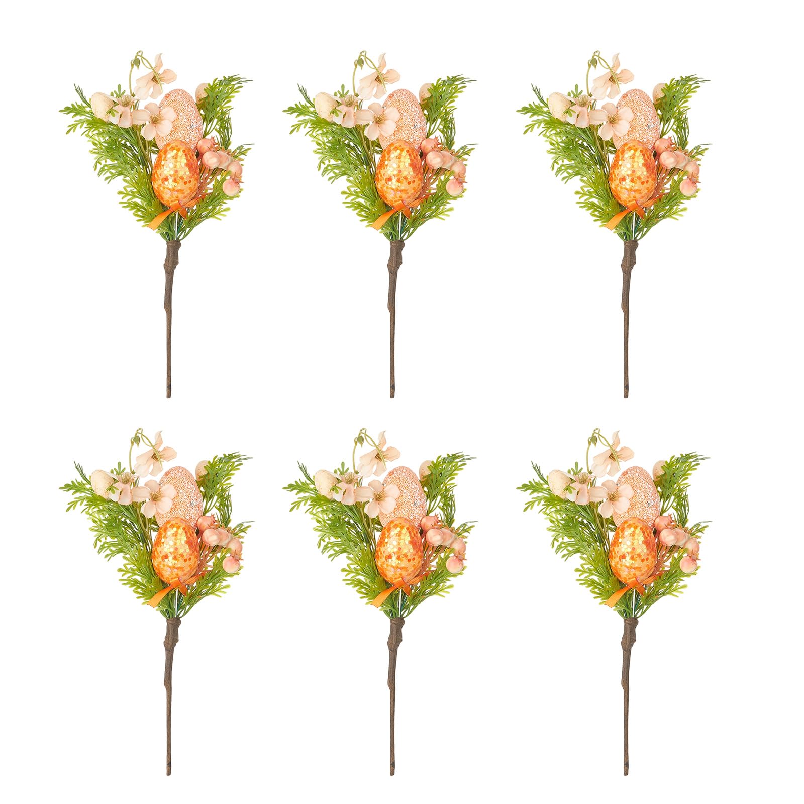 Snorvixre Time Foam Silk Flower Easters Berries Sprigs Decors Centerpieces for Festival Atmospheres in Living Space Easters Decors