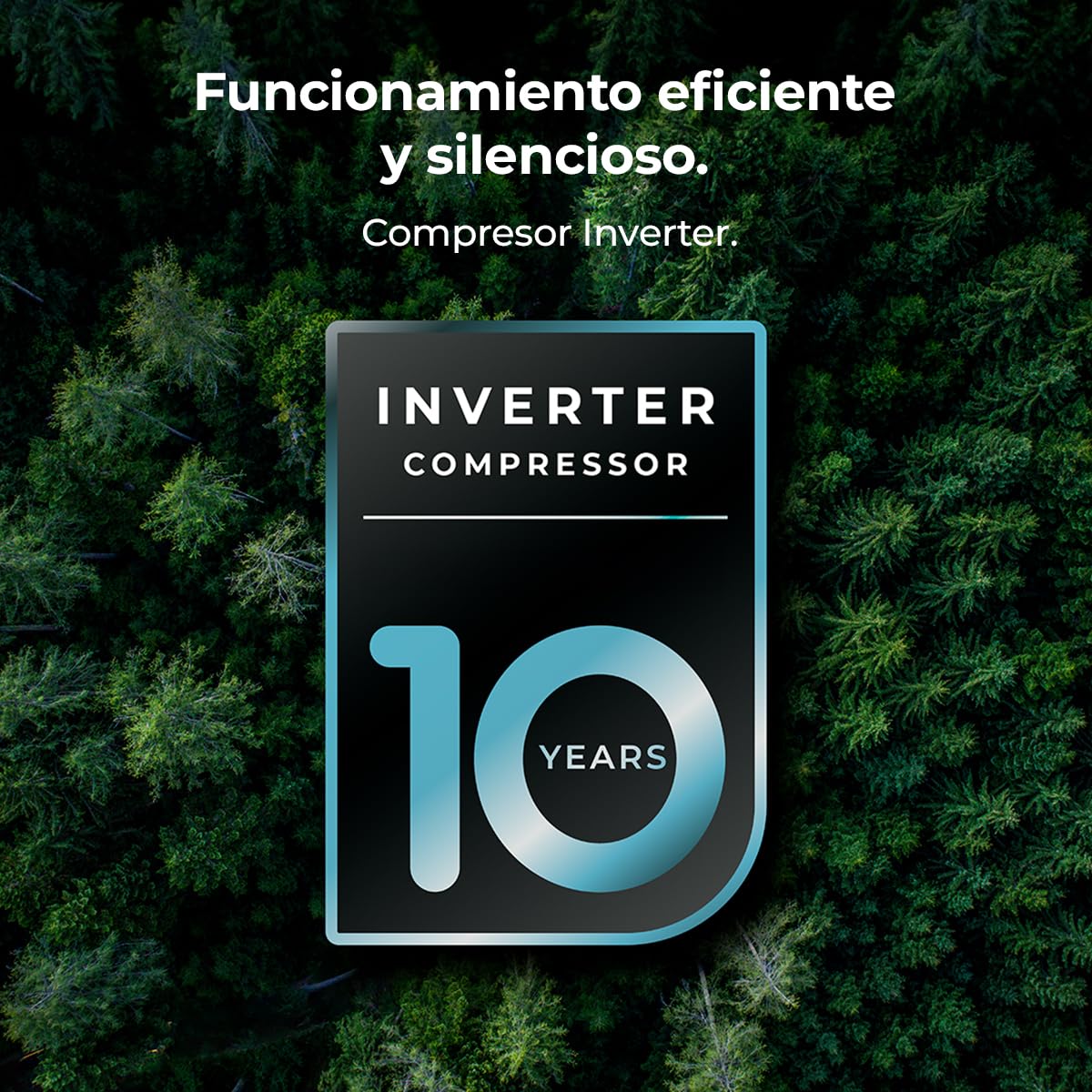 Cecotec Frigorífico Combi 409L Total No Frost Bolero CoolMarket Combi 409 Inox C. Altura 185cm, MAX INSIDE con VIP Tech, Compresor Inverter Plus, Bajo Consumo, Cajón Temperatura Variable, Inox