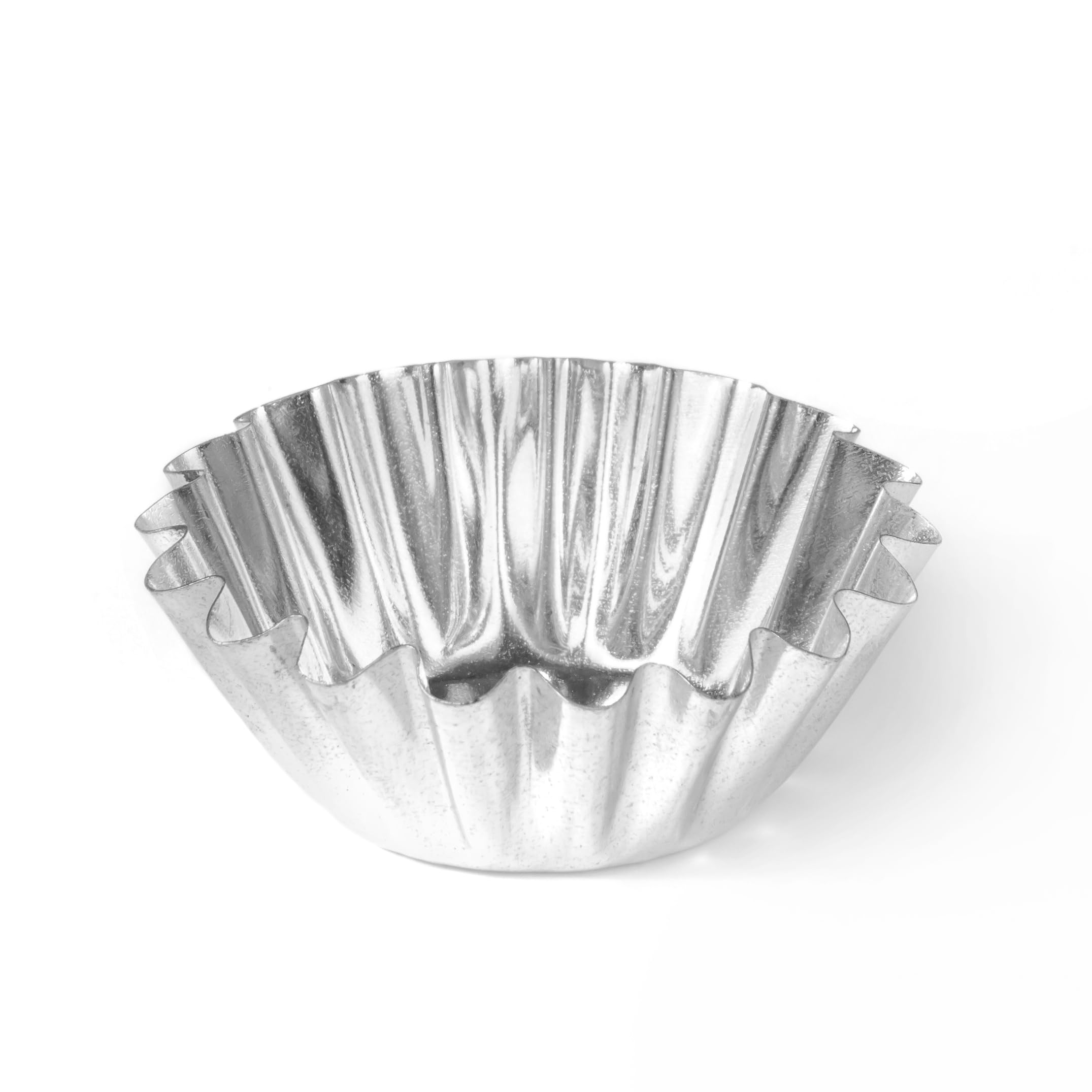 Muffin Cups for Kitchen Baking 3.35 Inch - 20 Pcs Metal Egg Tart Molds for Baking - Reusable Mini Tart Tins and Cupcake, Non-stick, OFXDD