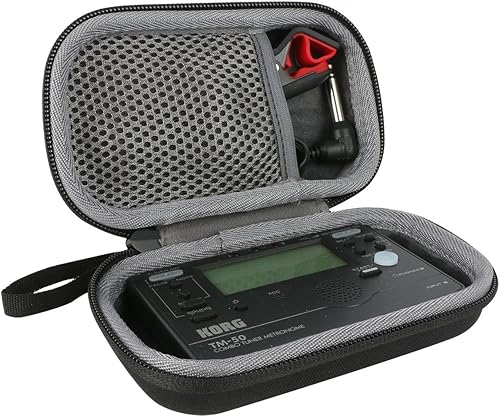 fA r KORG TM-50 Chromatisches StimmgerA t Tuner Metronom Kontaktmikrofon Veranstalter Reise Lagerung Hart Tragen Taschen HA lle von co2CREA