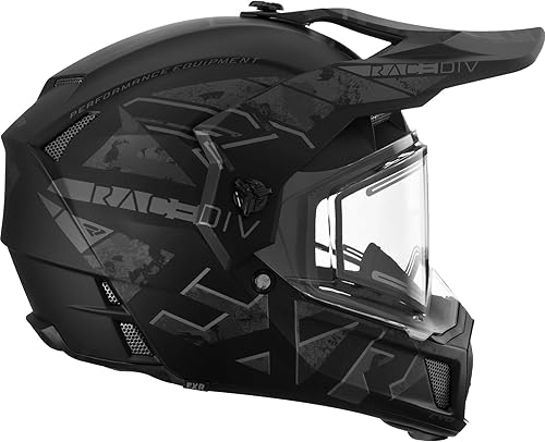 Miniatura 4 de FXR - Casco Clutch-X Evo con escudo eléctrico - Negro sigilo M