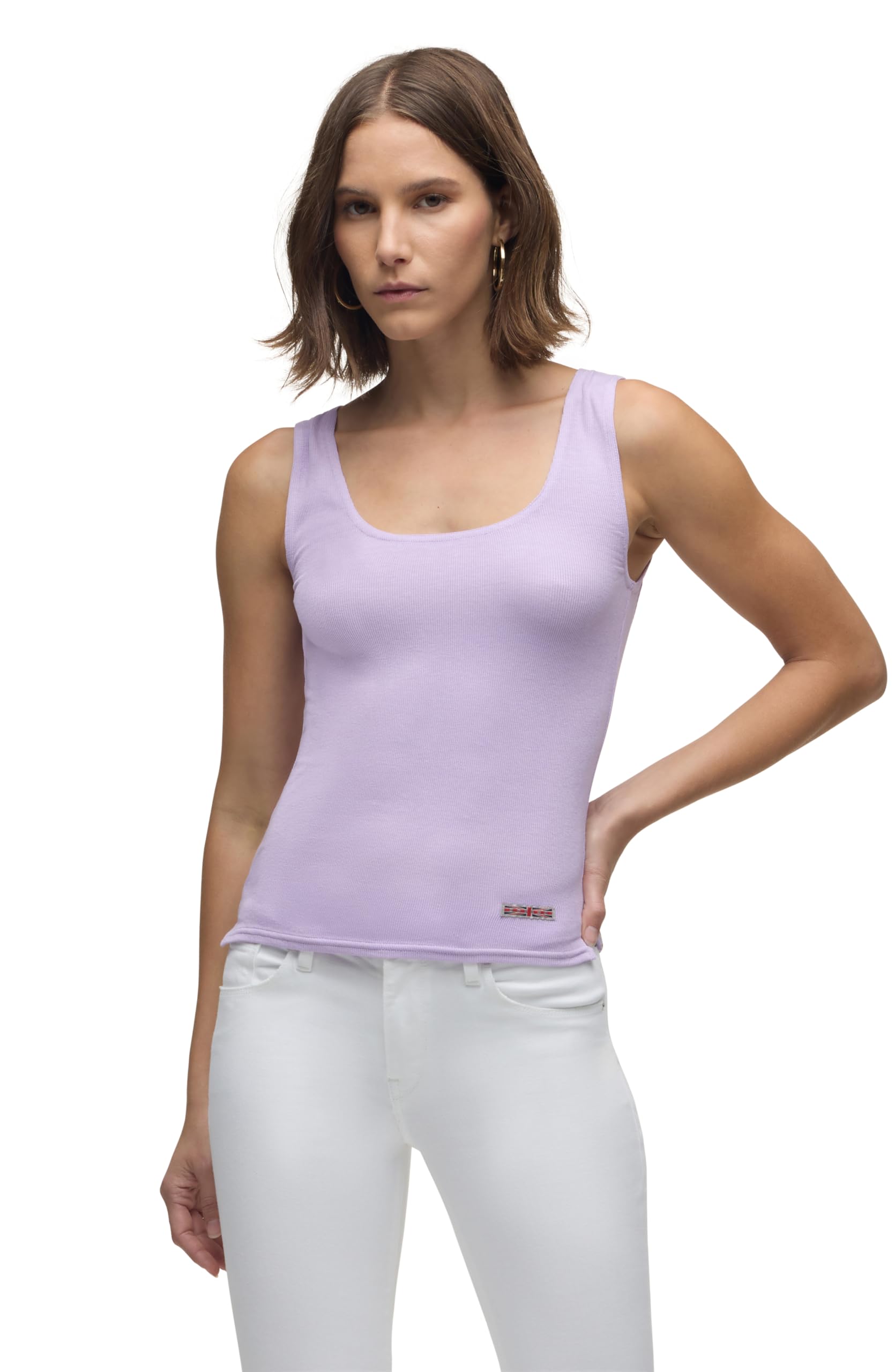 HUDSON Womens Scoop Neck Tank Top