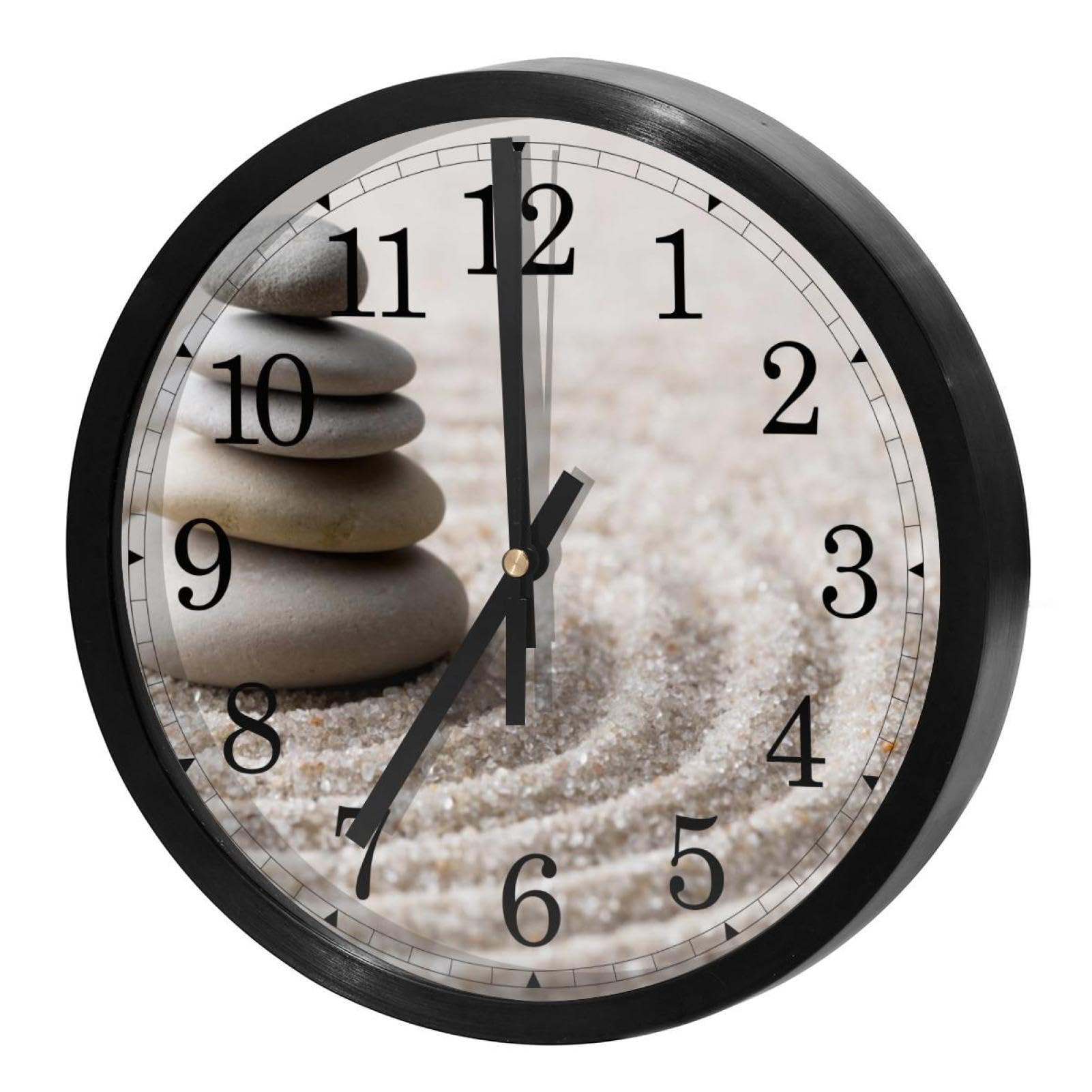 Horloge murale silencieuse pour stopper le tic-tac au bureau