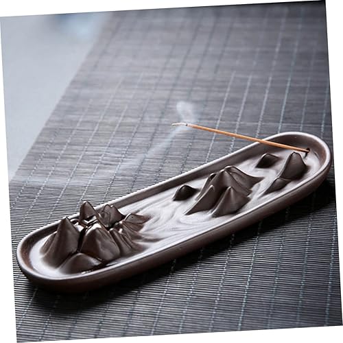 Miniatura 3 de Quemador de incienso de reflujo, 1 unidad, quemador de incienso, palitos de incienso, cascada, decoración del hogar, decoración japandí, soporte