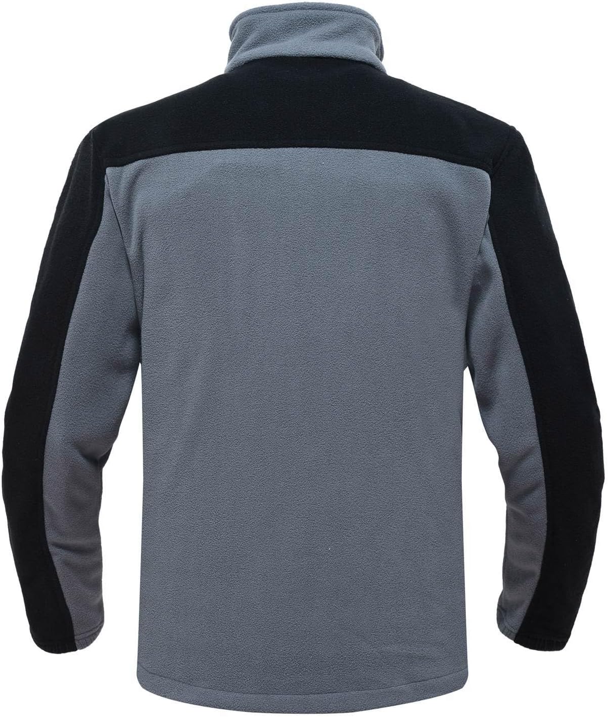 Rdruko Men's Fleece Jackets Full Zip Lightweight Outdoor Hiking Jackets Winter Coats - Image 3