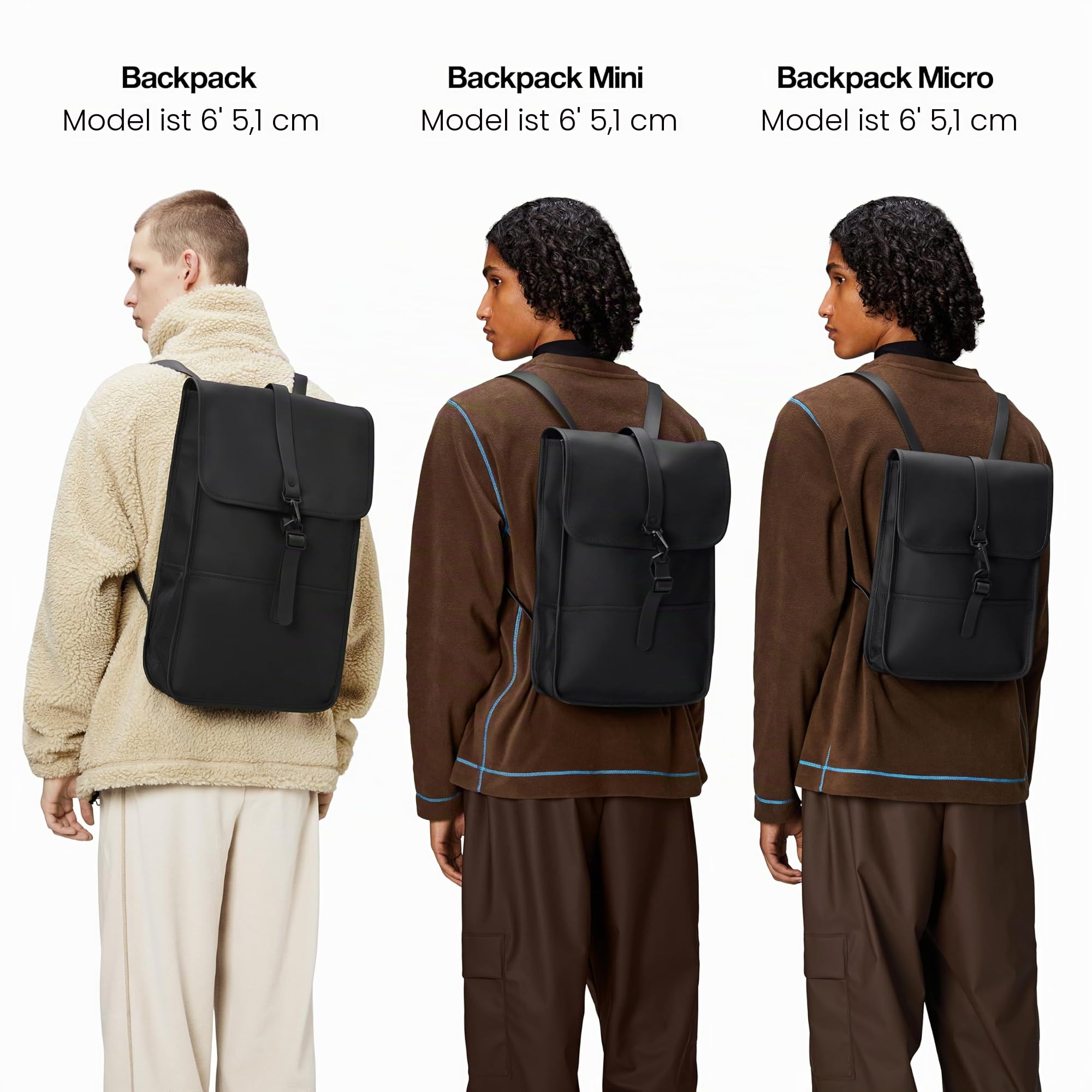 RAINS Unisex Backpack Mini Rucksack (1er Pack)