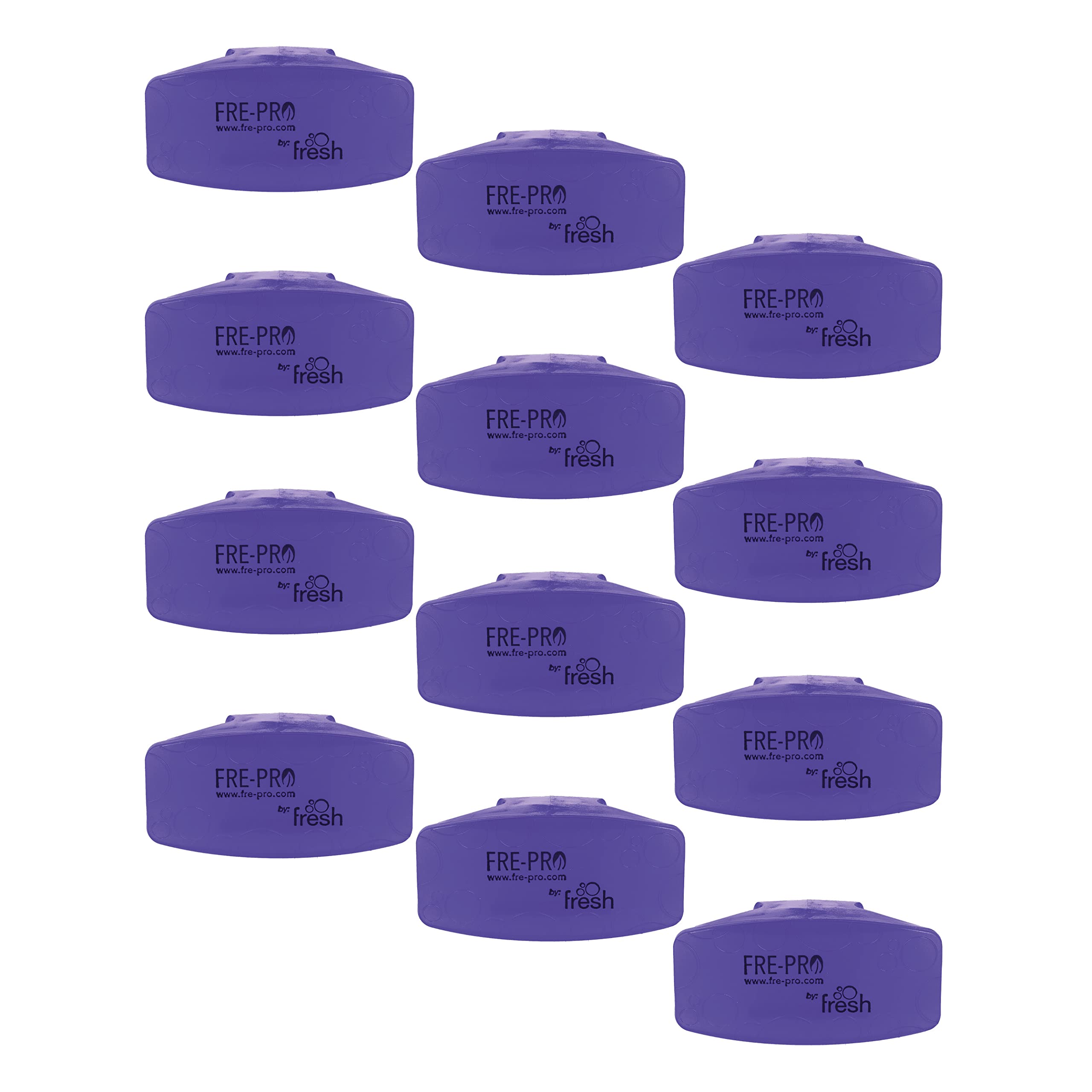 Fresh Bowl Clip Profumatore | Deodorante | Deodorante per ambienti | Deodorante per WC WC Bagno Appartamento Fabulous Lavender 12 pezzi