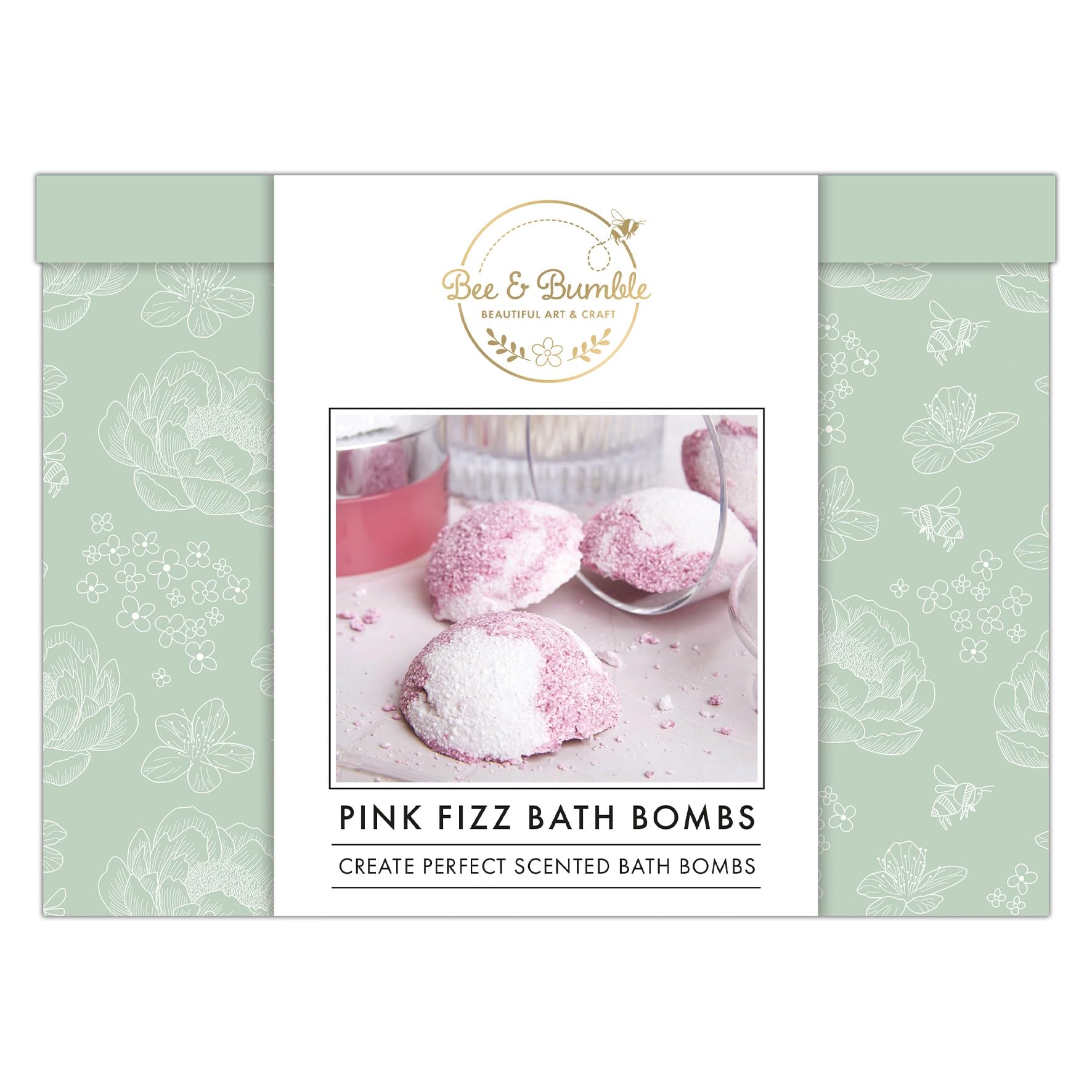 Bee & Bumble Bath Bomb Making Kit - Pink Fizz - Craft Set
