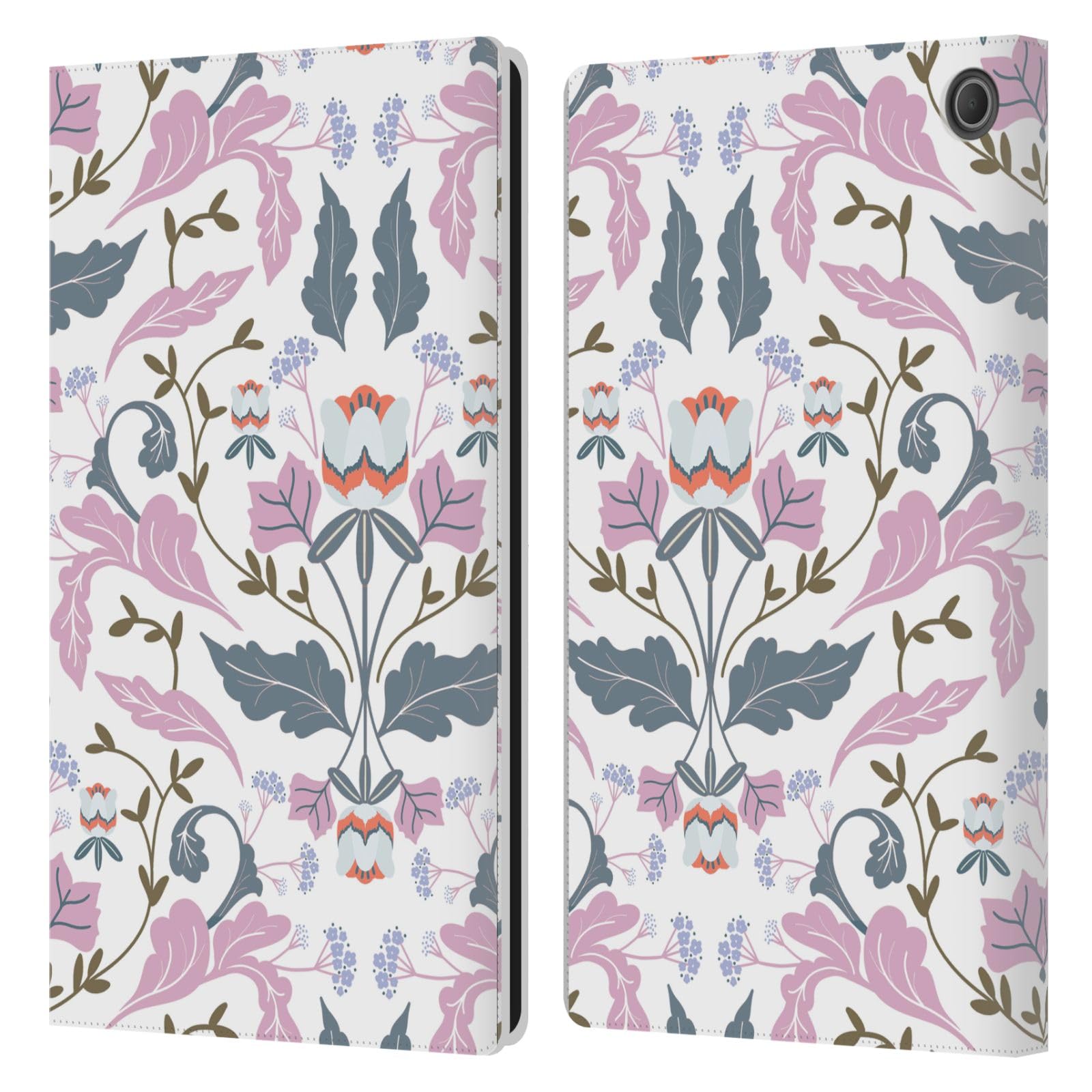 Étui Fire Max 11 antichoc avec porte-carte fleur rose - 7