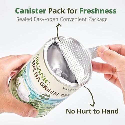 Miniatura 6 de VitalForest Bolsas de té de hierbas orgánicas (Sencha)