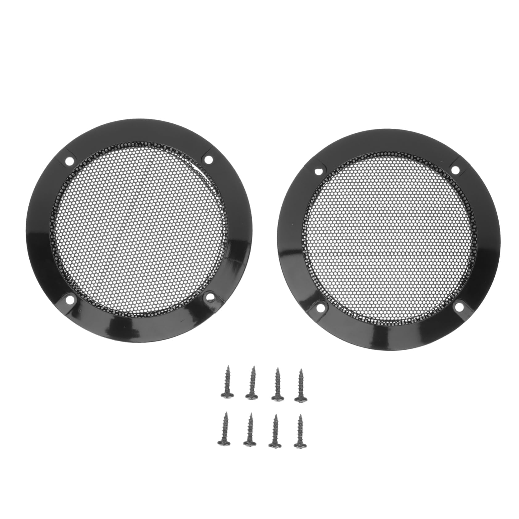 NUOBESTY 1set Car Speaker Guard Cover Speaker Decorative Easy Installation and Decoration
