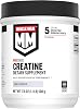 Suplemento de creatina en polvo Muscle Milk Pro Series, sin sabor, 1.1 libra, 100 porciones, 5g de monohidrato de creatina, certificado NSF para deporte, empaque puede variar 1