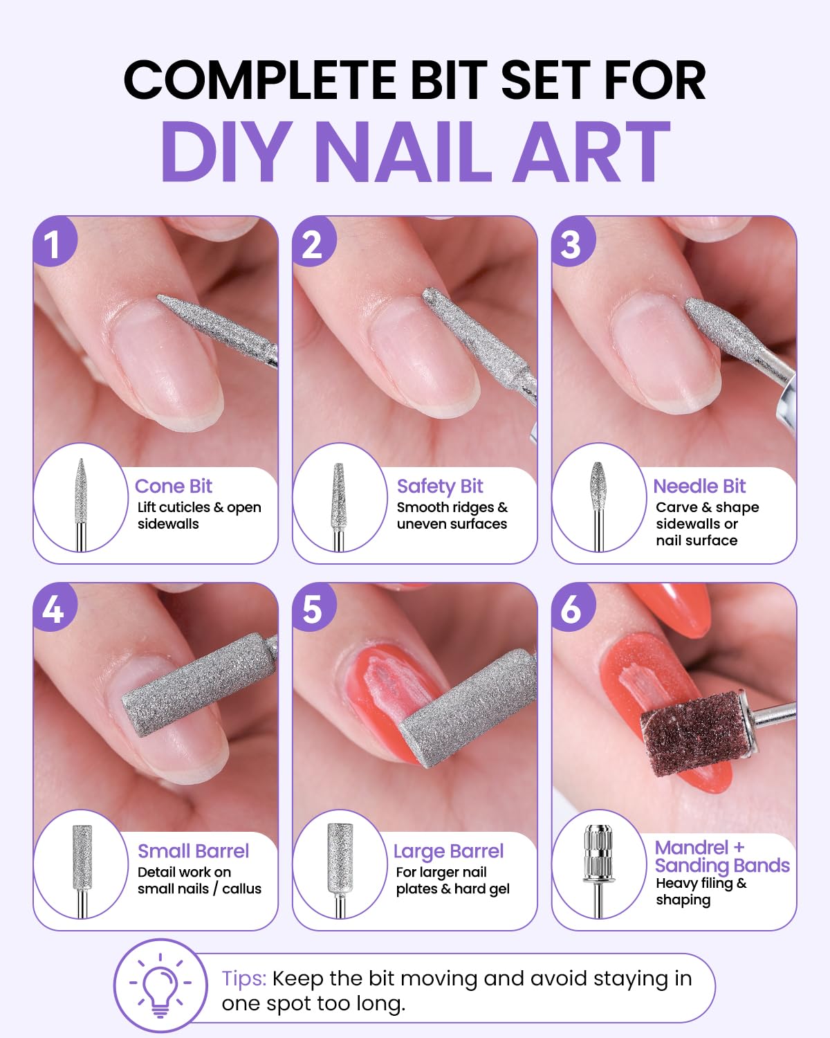 Makartt Cordless Nail Drill for Beginners