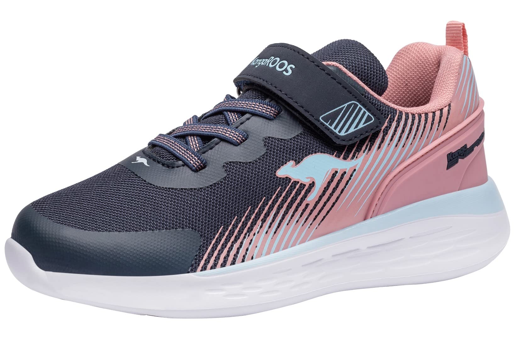 KangaROOS KQ-Unique EV, Sneaker, dk Navy/Dusty Rose,