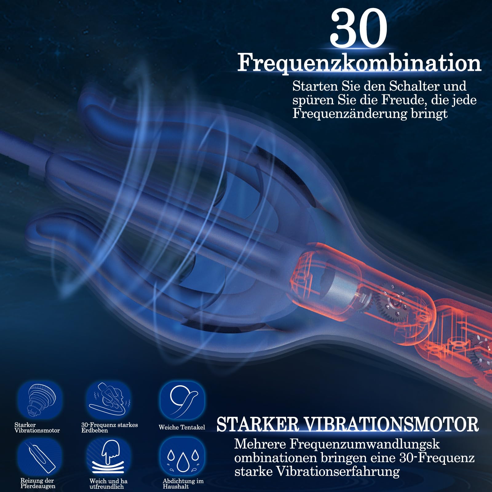 BDSMYEE Dilatateur Urétral en Silicone Électrique Stimulante Sonde Urétrale, 10 Modes de Vibration, 3 Intensités de Vibration, Pénis Masturbateur Jouet Sexuel pour Hommes