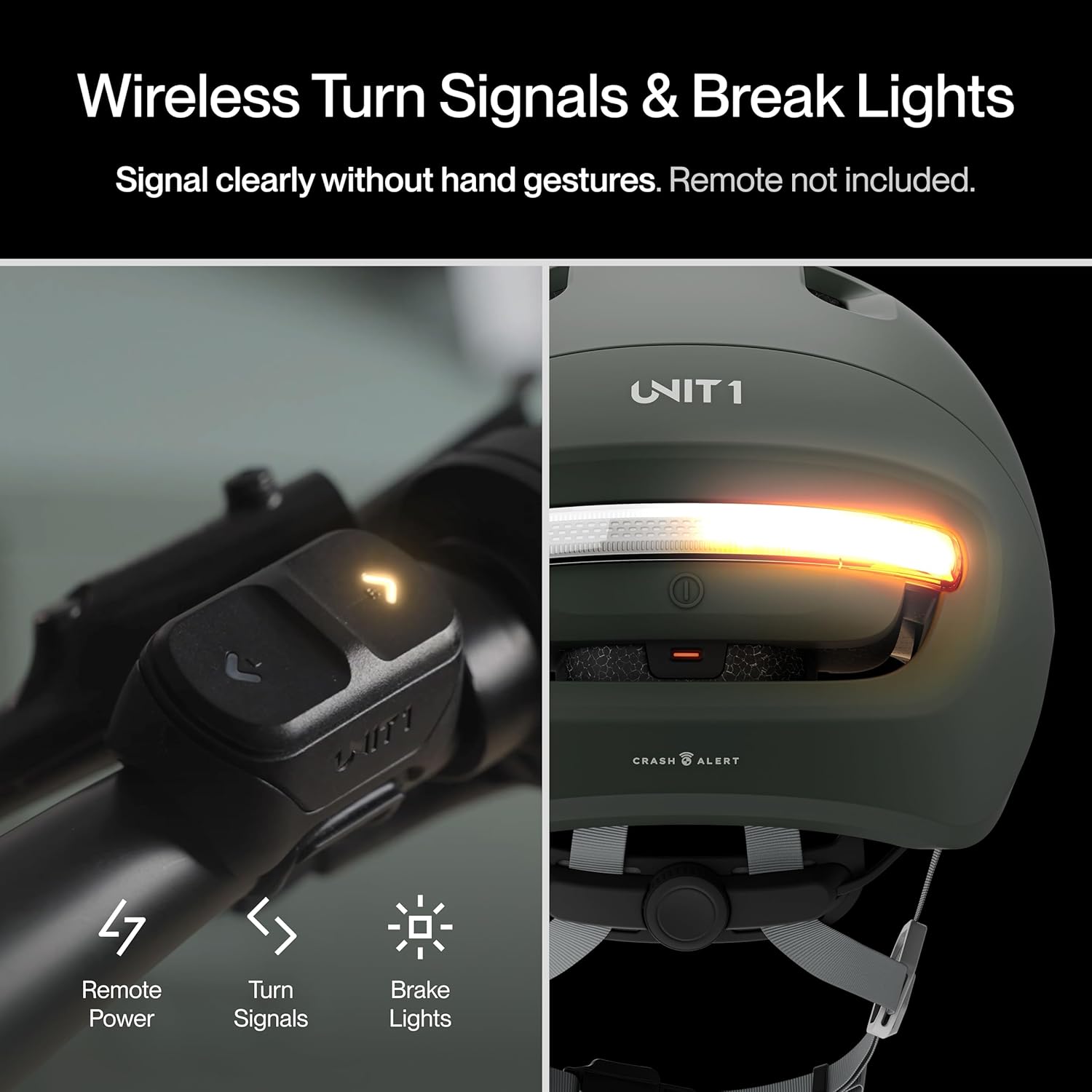 UNIT 1 NEON MIPS Smart E-Bike Helmet - NTA-8776 Certified for 28mph Protection - Integrated Rear LED Light with SOS Crash Detection and Digital Safety ID - Turn Signal and Brake Light Ready