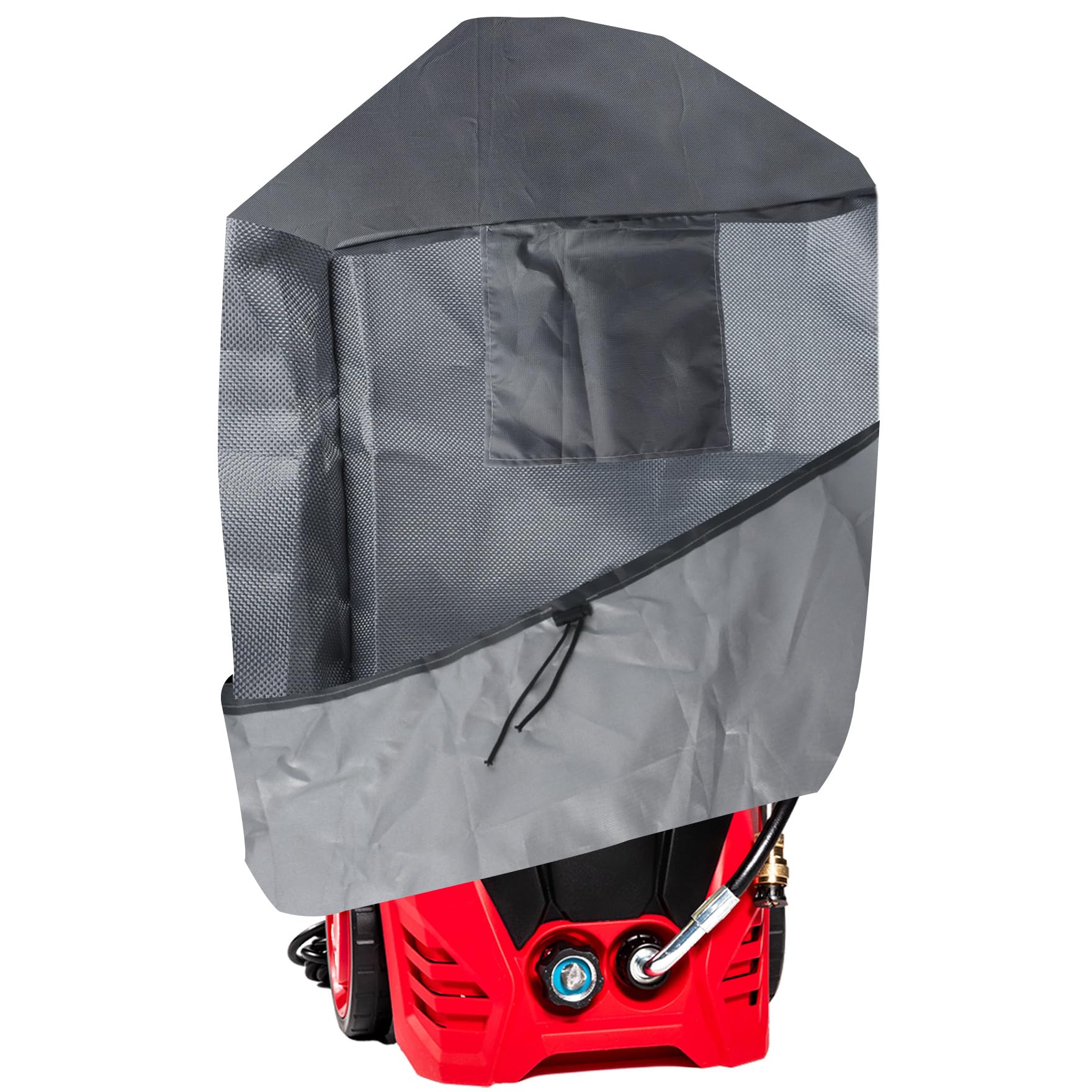 Klmnop Pressure Washer Cover, Waterproof & Dustproof Pressure Washer Protection Cover with Drawstring for Electric High Pressure Cleaner(52x52x80cm)