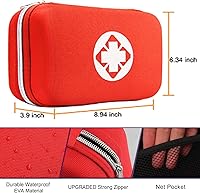 Vista 6 de Galaxy 279 kits de primeros auxilios para supervivencia, emergencia, trauma, deporte, caza, camping, senderismo, al aire libre, bolsa IFAK EMT