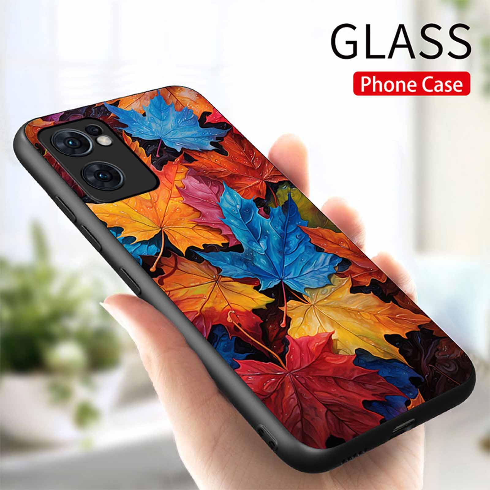 YaMiDe Cover per OPPO Find X5 5G, con Protezione Schermo, Gel TPU in Silicone Custodia Ultra Sottile Trasparente Case con Paraurti Antiurto, Farfalla