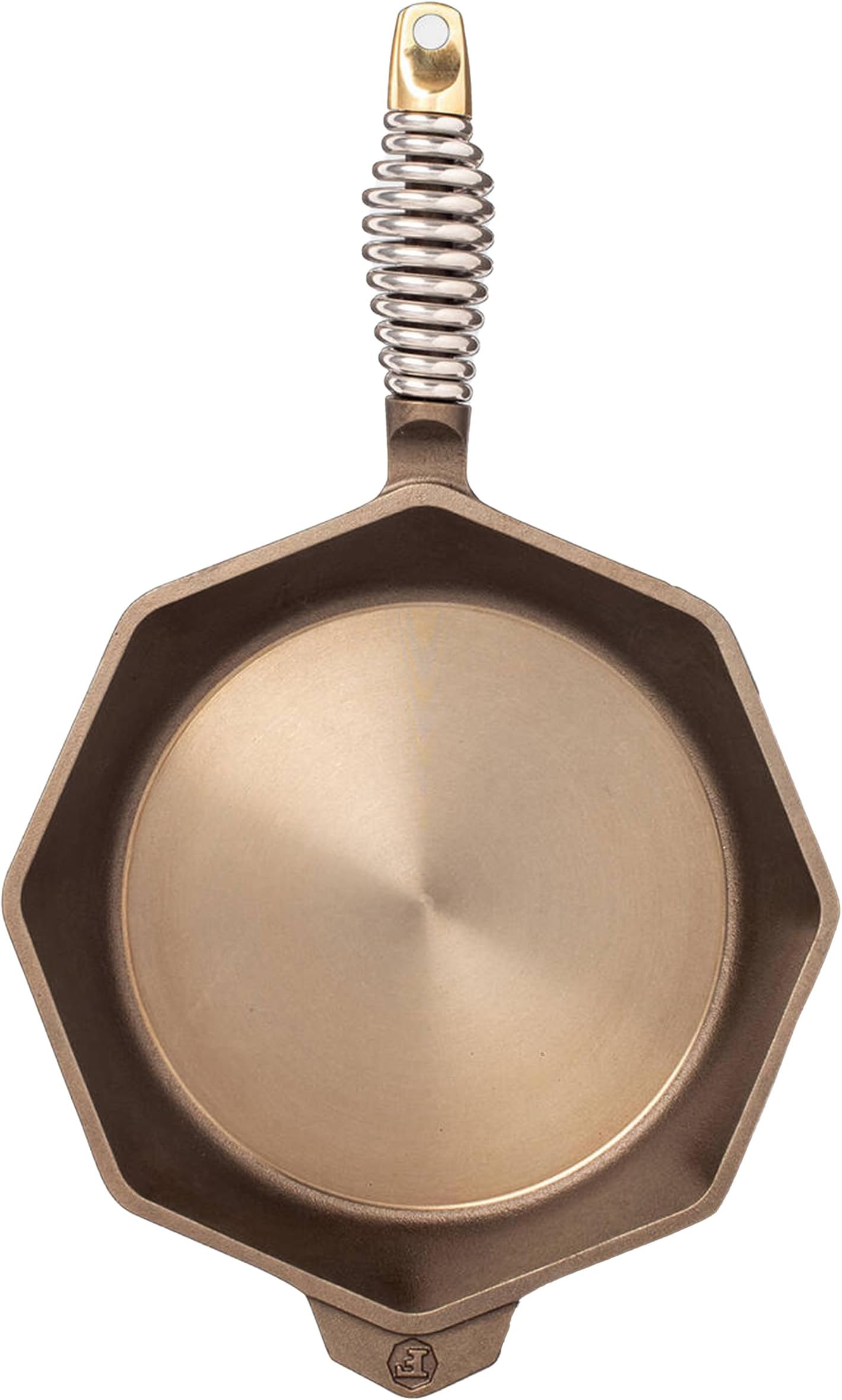 (25cm ) - - 25cm Cast Iron Skillet, Modern Heirloom, Handcrafted in the USA, Pre-seasoned with Organic Flaxseed Oil