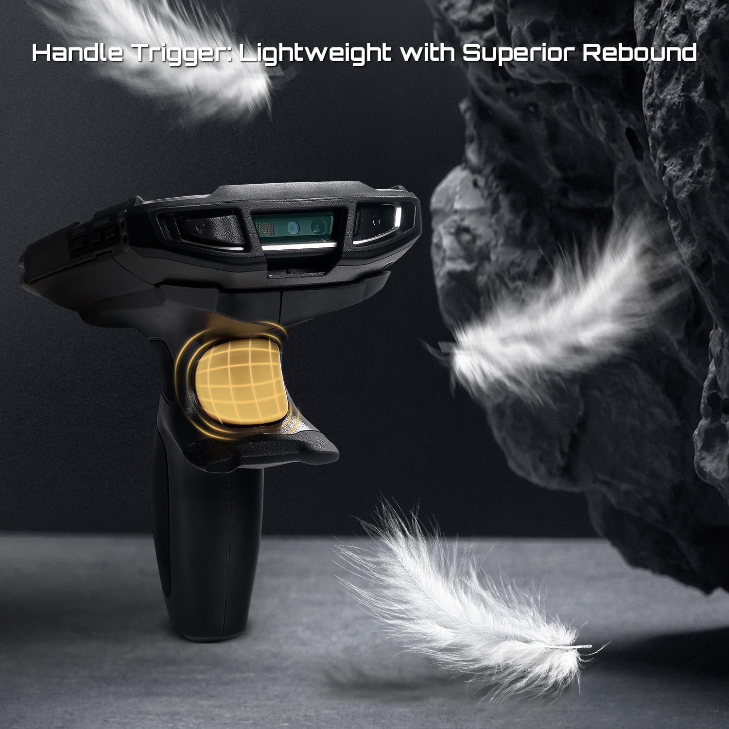 Trigger Handle for Zebra Symbol TC51 TC510K TC52 TC56 TC57 Handheld Barcode Scanner Mobile Computer - P/N: TRG-TC51-SNP1-01 (Requires Protective Case for Use; Case PN: SG-TC5X-EXO1/EXONHS-01) - Image 4