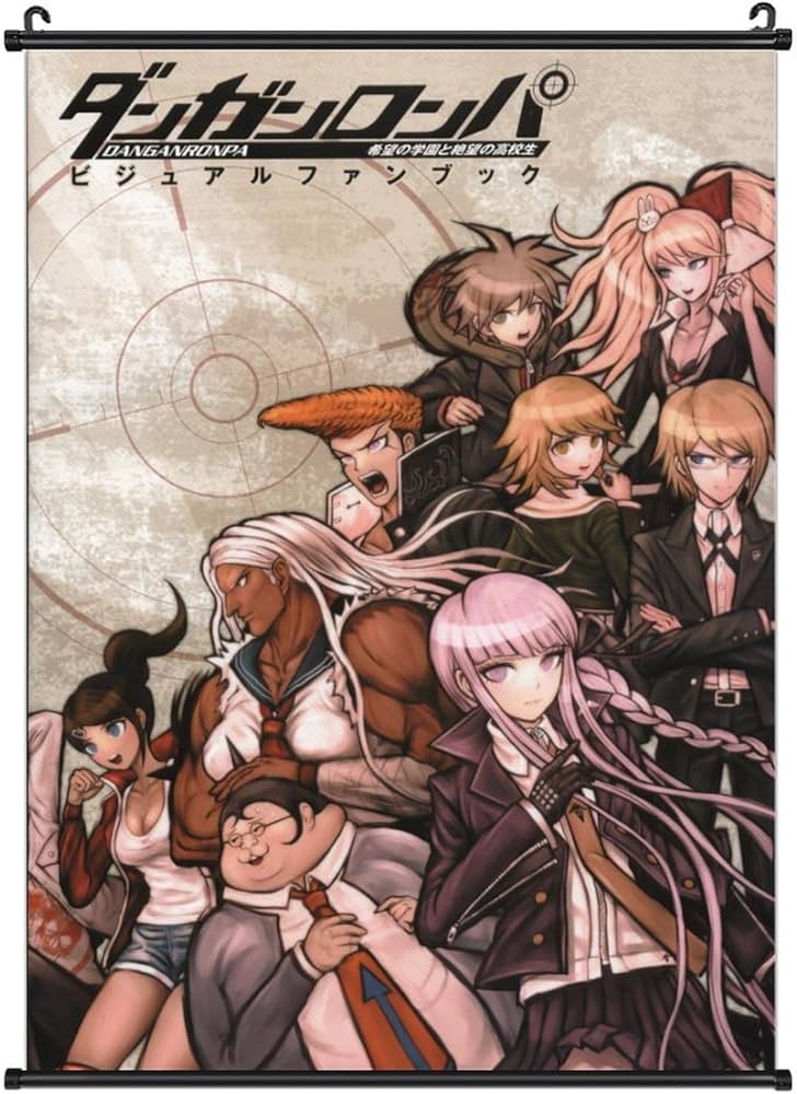 Amazon.co.jp: ダンガンロンパ 掛ける絵 キャラクターアート 布製