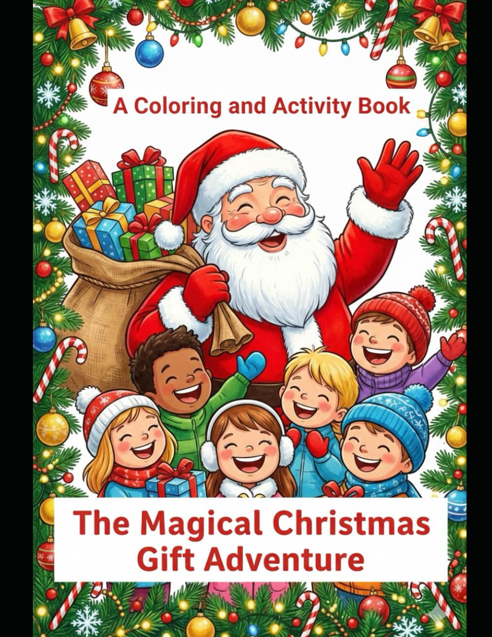 Christmas Coloring Fun for Little Ones: 24 Festive Pages of Holiday Joy for Ages 3-6