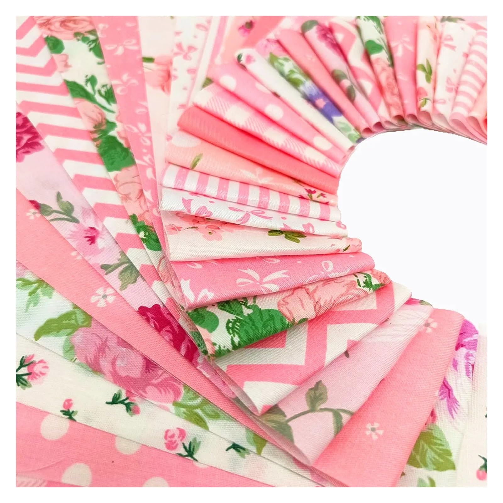 Set Di Tessuti Per Patchwork Strisce for quilting in tessuto di cotone arrotolato in gelatina da 42 pezzi. Tessuto for in artigianale patchwork