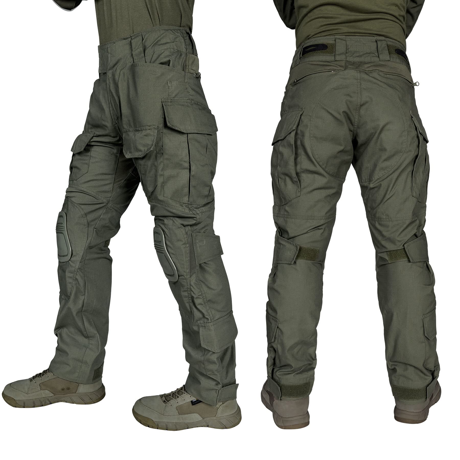 IDOGEAR G3 Pantaloni da Combattimento Pantaloni Tattici con Ginocchiere per Uomini Pantaloni Militari da Caccia All'aperto