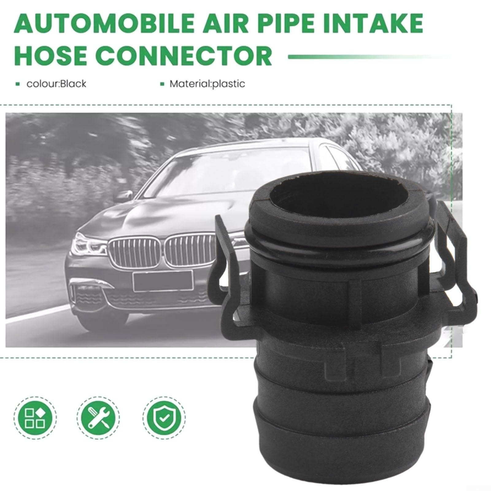 Tubo di flusso del filtro dell'aria in plastica per Focus 1.6 TDCi 2003-2012 e C-Max 2003-2007