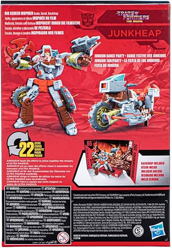 Miniatura 3 de Transformers Toys Studio Series 86-14 Voyager Class The Movie 1986 Junkheap Figura de acción – A partir de 8 años, 6.5 pulgadas