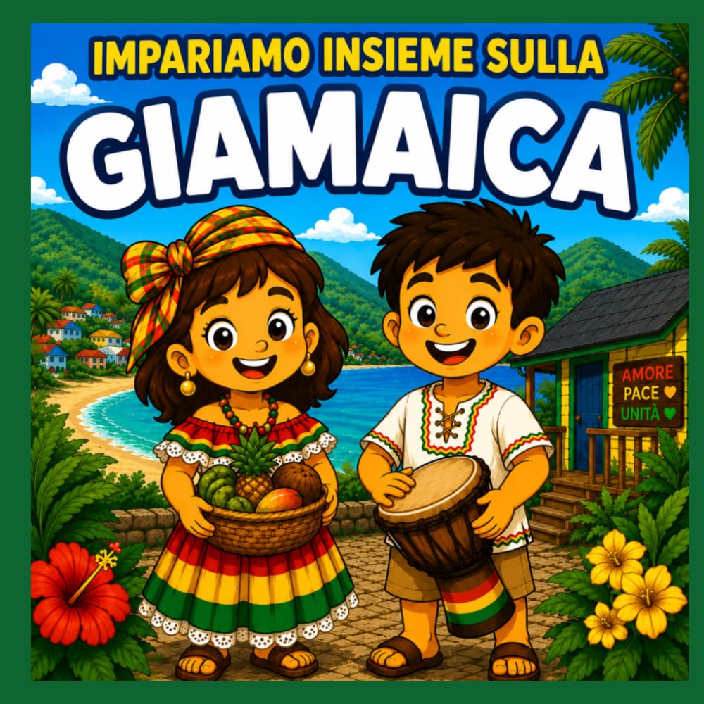 Impariamo Insieme sulla Giamaica: Un divertente libro per bambini sulla cultura, la storia, la musica, la natura e le persone della Giamaica (Scopriamo il Mondo Insieme)