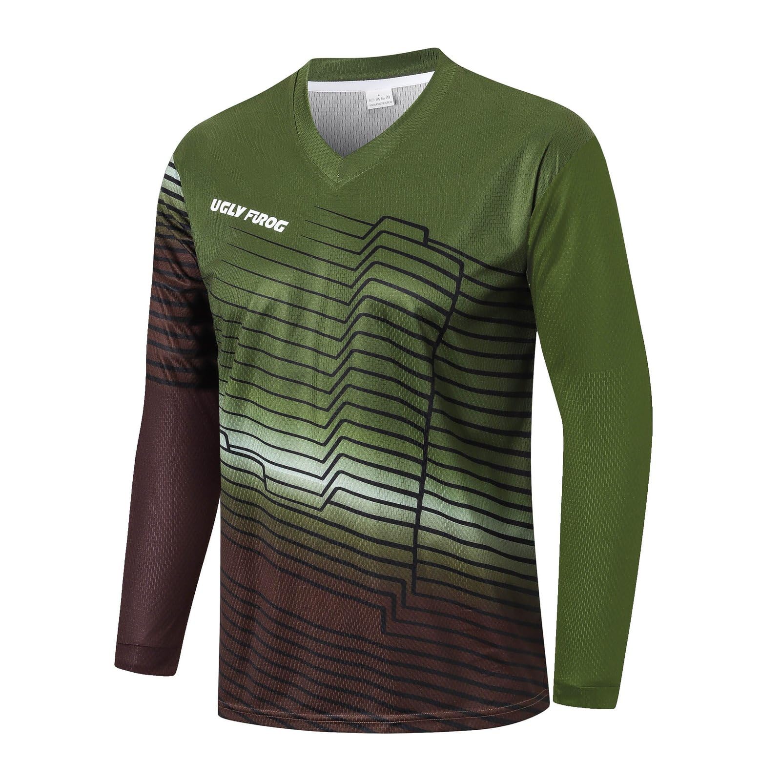 Ugly Frog MX Motocross Jersey Ciclismo Maglia Shirt Enduro Offroad Fuoristrada Quad Cross Adulti
