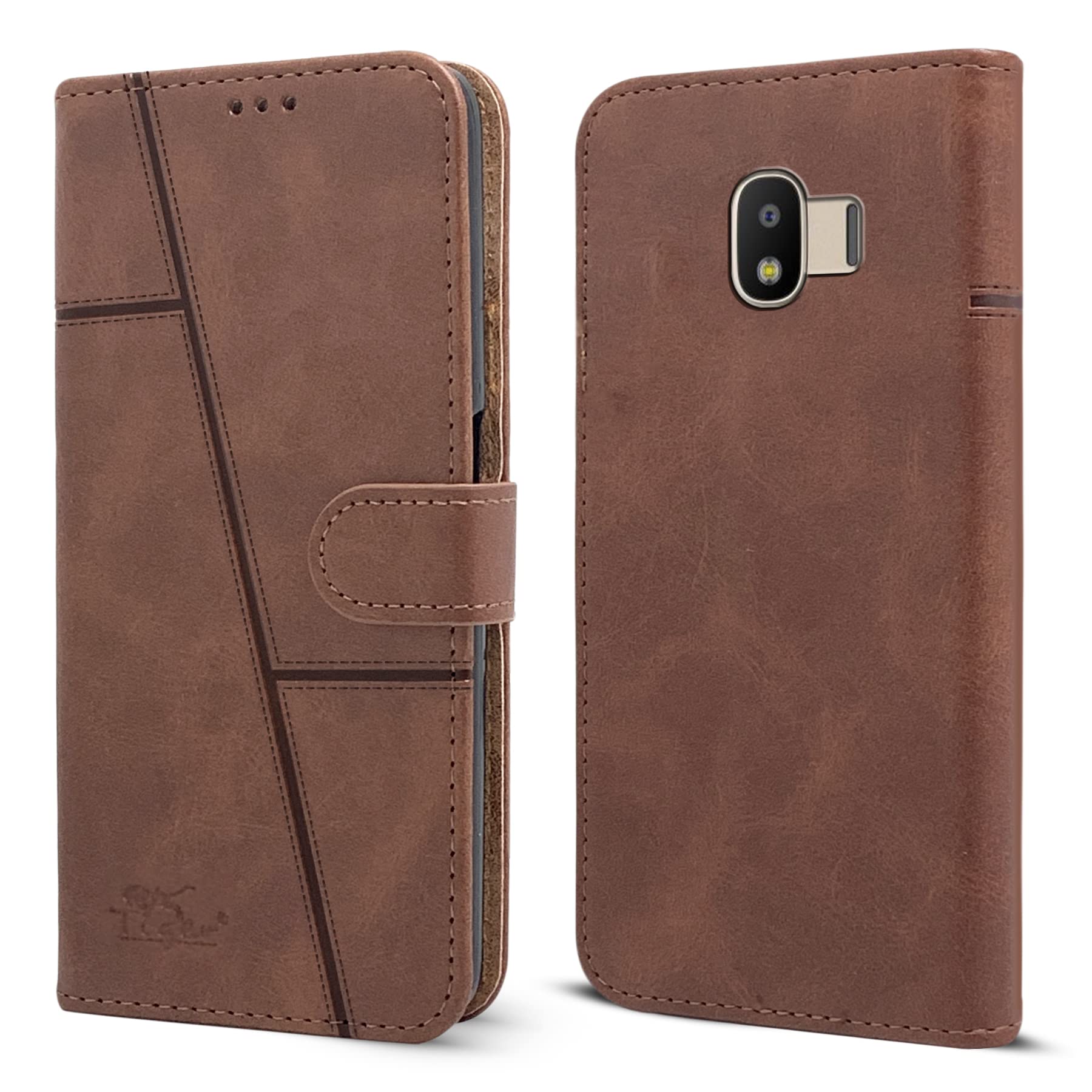 Stand Wallet Samsung Galaxy J2 2018 Flip Cover Compatible With