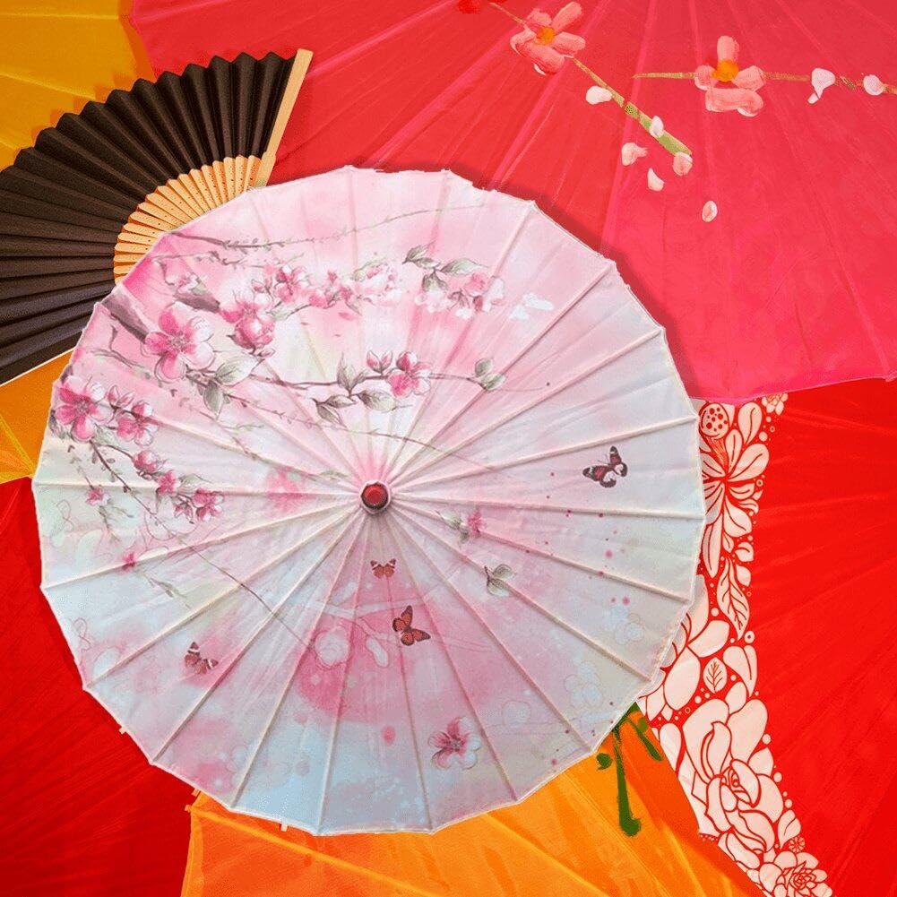 Jedwabna tkanina japoński klasyczny parasol sztuka papier olejny malowany chiński tradycyjny parasol taniec parasol cosplay zdjęcie rekwizyt