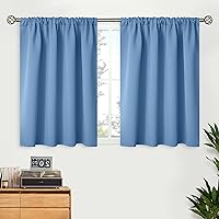 Vista 104 de Cortina opaca BGment con hueco por el que pasa la barra, 2 paneles