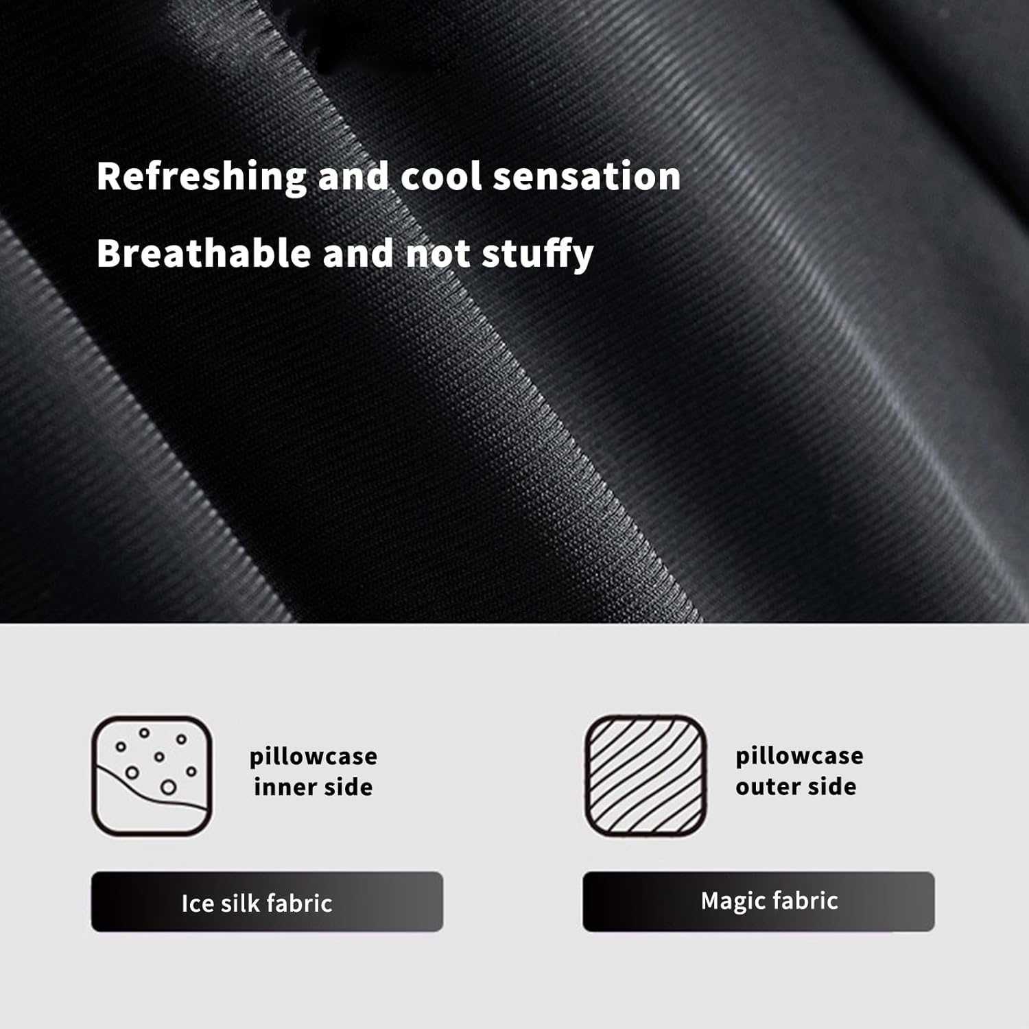 Memory Foam Travel Neck Pillow - Ergonomic 360° Support for Airplanes, Cars & Office - Compact Foldable Design with Cooling Ice Silk Cover & Adjustable Hook (Dark Gray)