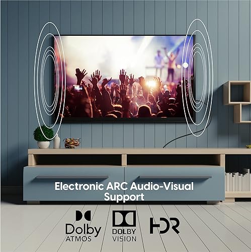 Miniatura 6 de TalkWorks Cable HDMI 8K de 6 pies  Soporta ancho de banda de alta velocidad de 48 Gbps, 3D, 7680p y XV. Color  Cable de alta velocidad  para TV,