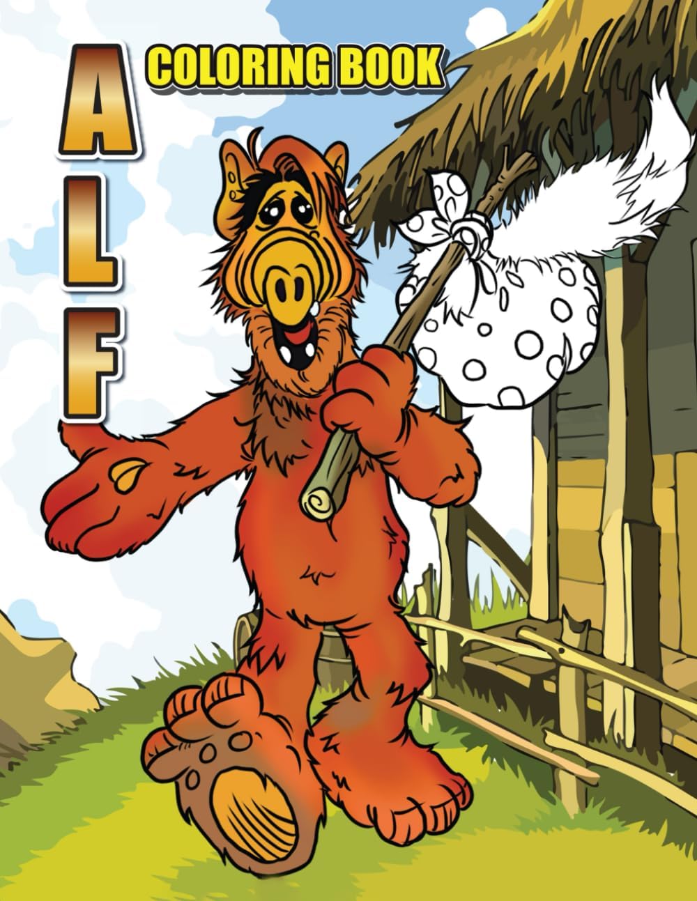 Alf Coloring Book: Alf Coloring Books For all ages
