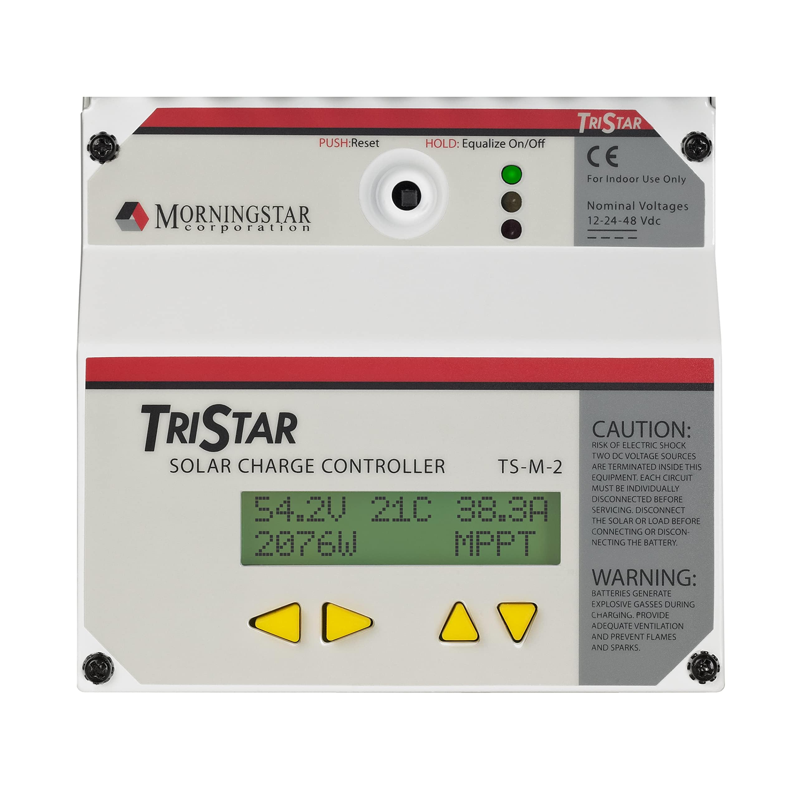 Mètre numérique MPPT Morningstar TriStar écran de contrôle pour kit solaire