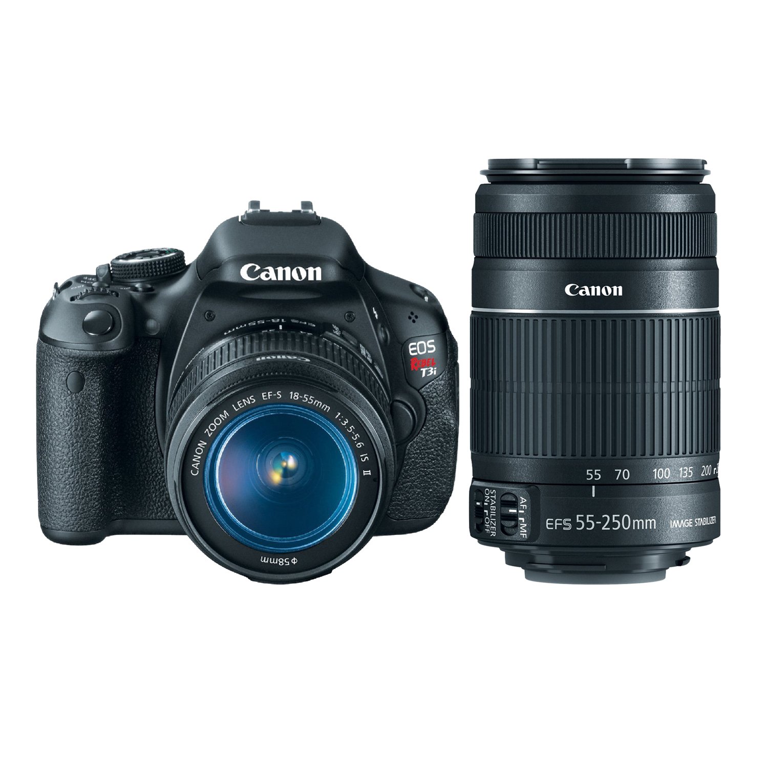 デジタルカメラ CANON EOS Rebel T3i Canon EOS Rebel T3i 18 MP CMOS APS-C Sensor DIGIC 4 Processador de