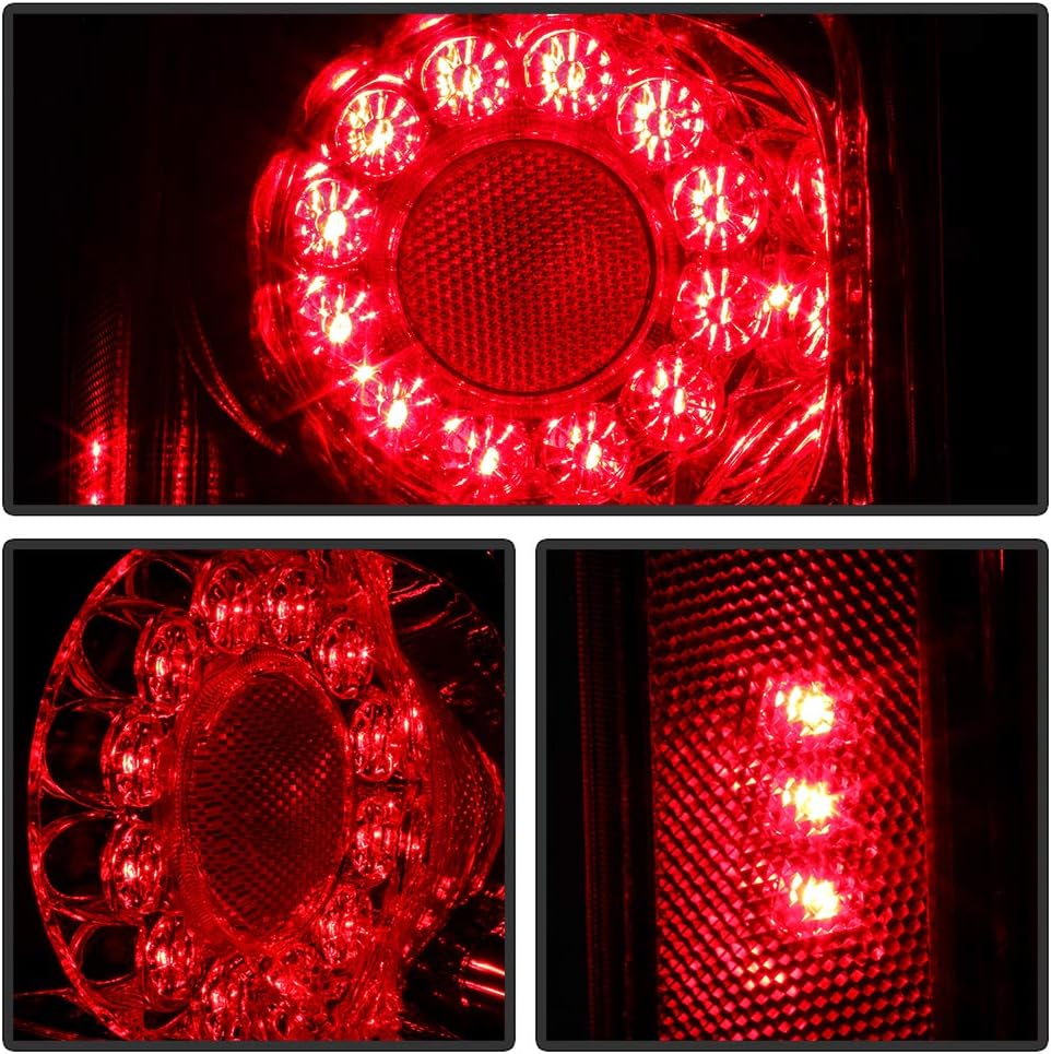 ACANII - For 2011-2020 Dodge Grand Caravan Factory LED Tail Light Brake Lamp Assembly Replacement Rear Left Driver Side