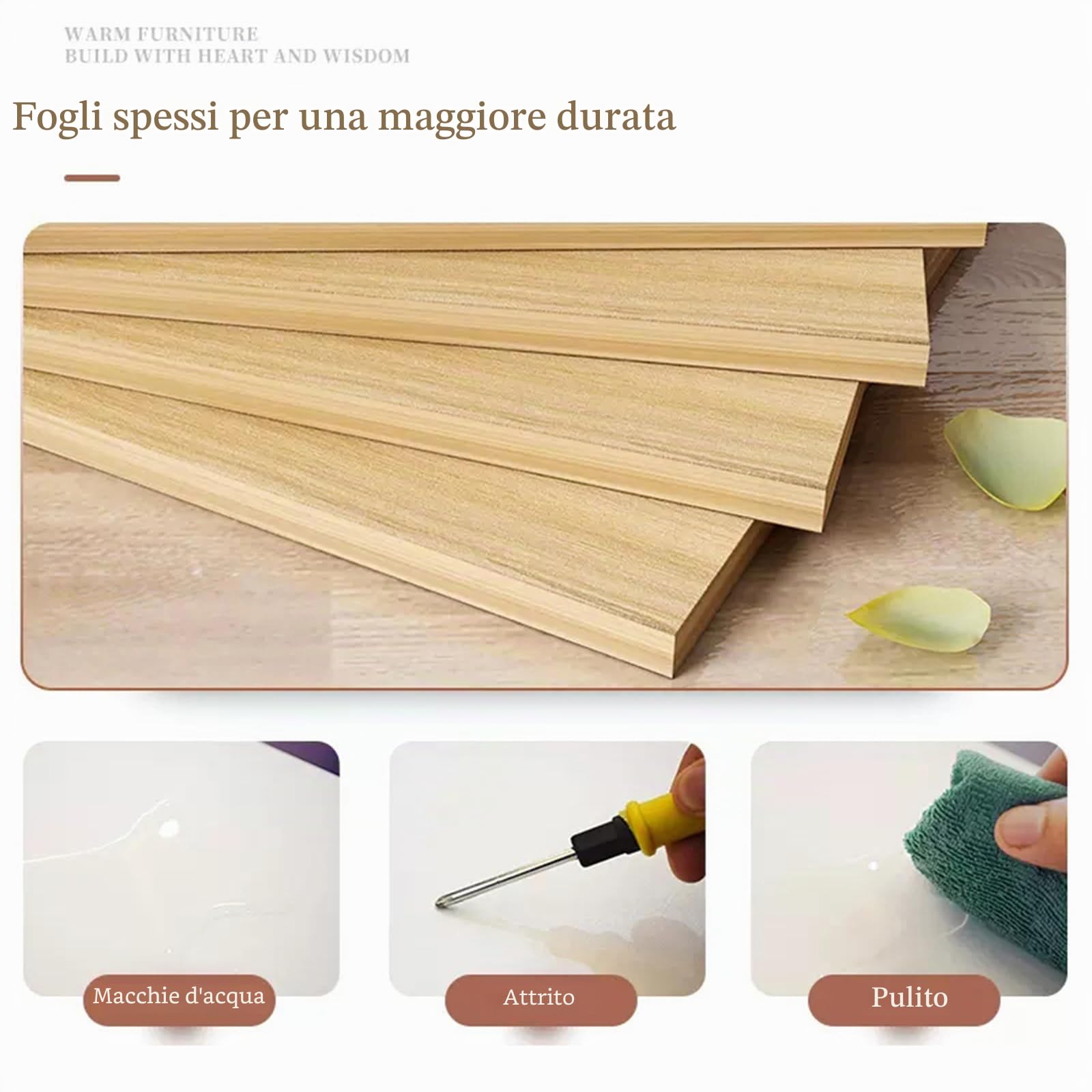 Banco reception, tavolo bancone per ufficio con 2 cassetti, Bancone Cassa per Negozio, tavolo da reception, Sale Aziendali, Hotel, Centro Estetico, bianco, MDF, 60 x 38 x 92 cm