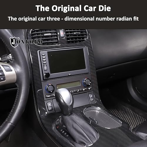 Miniatura 3 de Cubierta de perilla de volumen de aire acondicionado de automóvil de aleación de aluminio para Chevrolet Corvette C6 2005-2013 AC Climate Radio