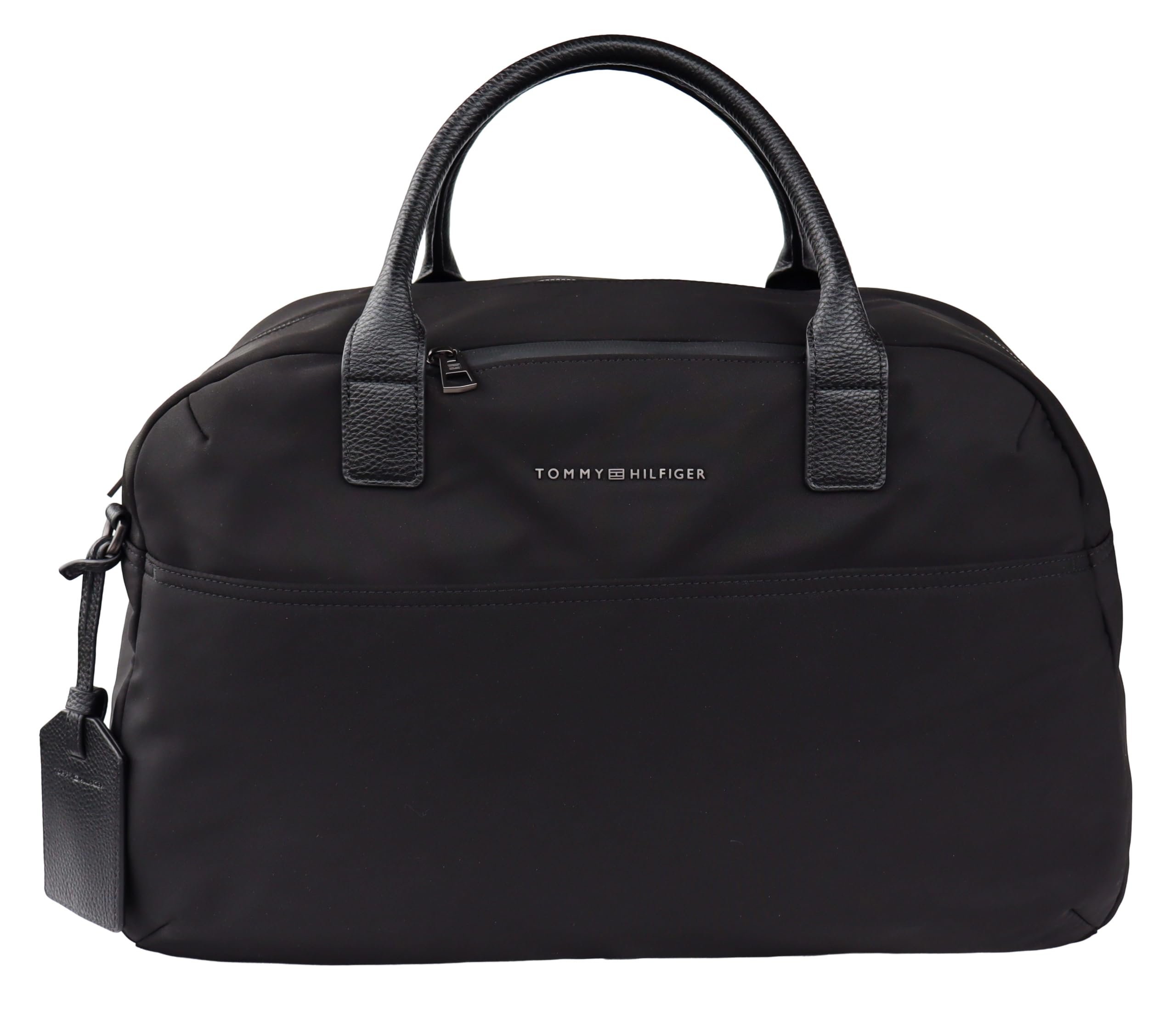 Tommy Hilfiger Weekender - Bolsa de deporte (nailon), color negro