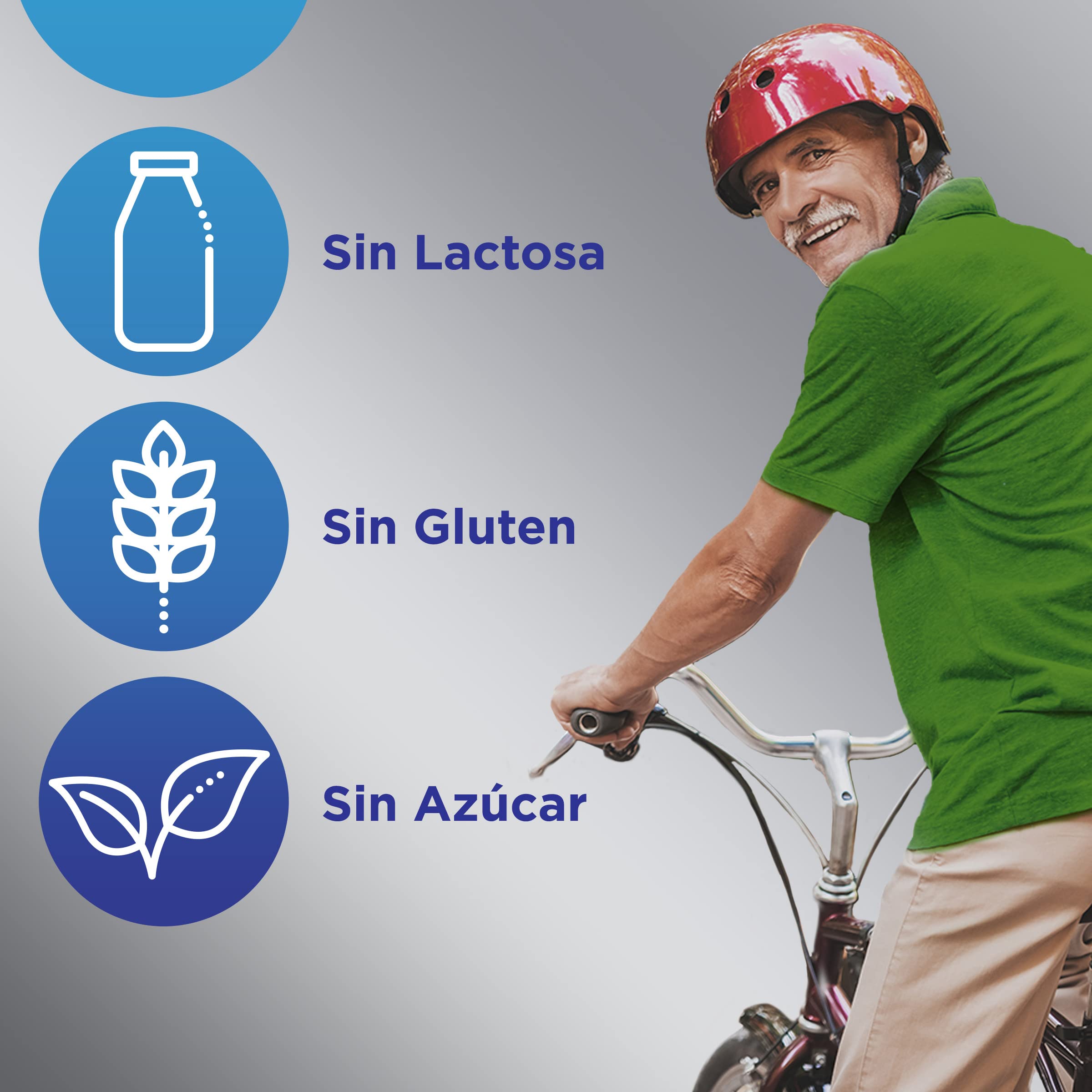 Multicentrum Hombre 50+ Complemento Alimenticio Multivitamínico y Multimineral Para Hombres 50+, Con Vitamina C, B, A, Sin Gluten, 100 Comprimidos